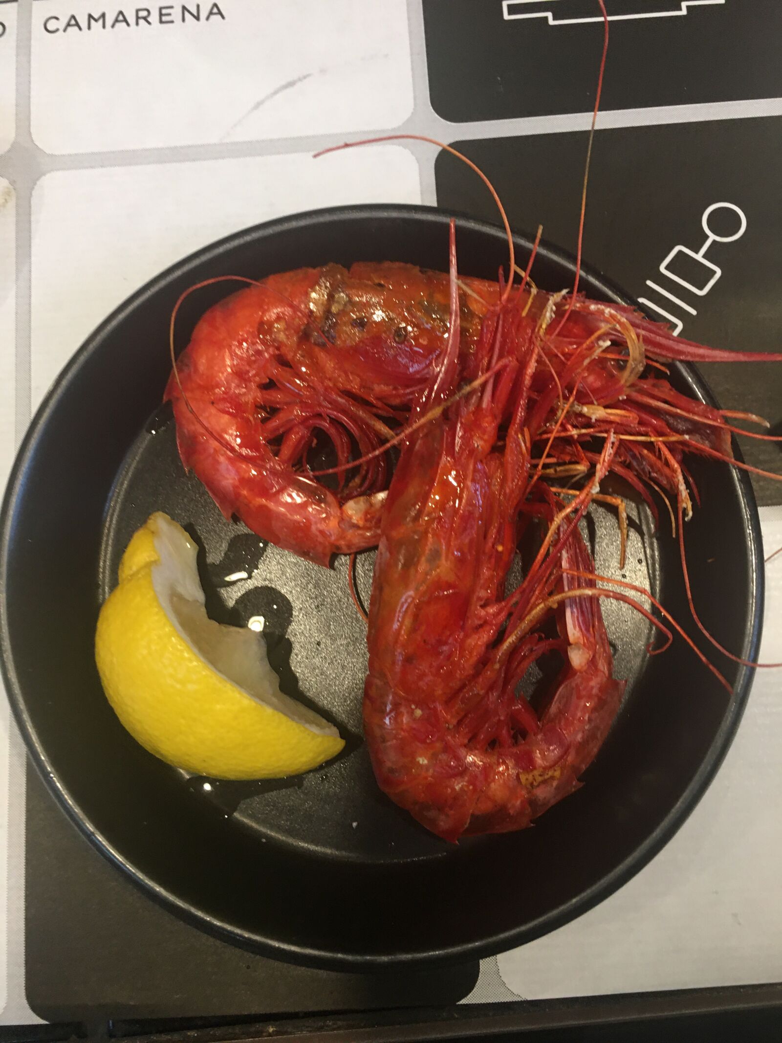 iPhone 6s Plus back camera 4.15mm f/2.2 sample photo. Spain, seafood, food photography