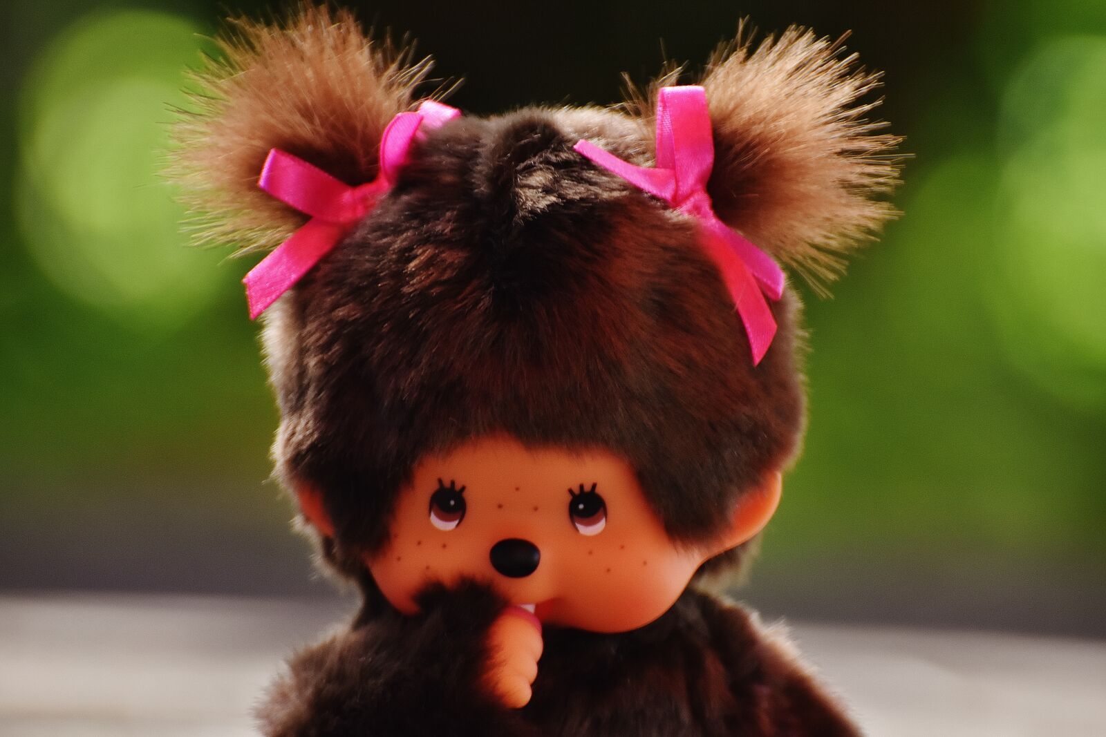 Nikon D7200 sample photo. Monchhichi, soft toy, cult photography