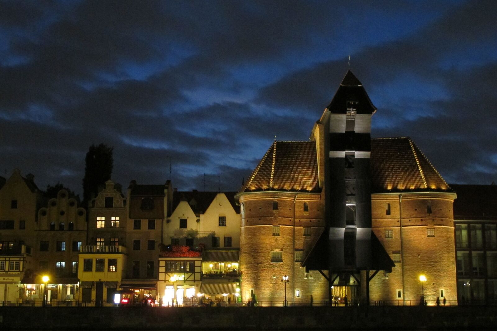 Canon PowerShot G12 sample photo. Gdańsk, crane, tourism photography