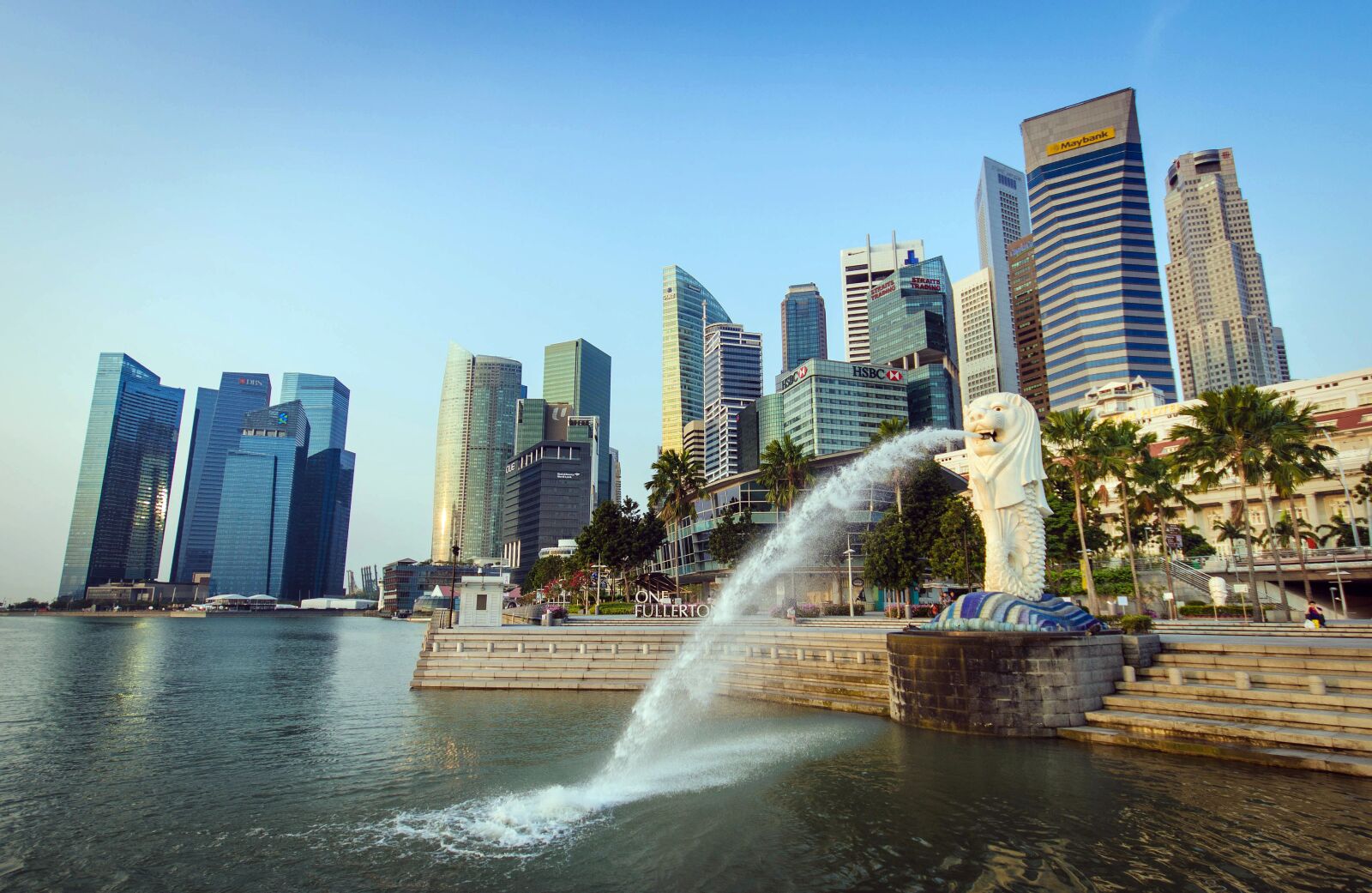 Nikon D7000 sample photo. Singapore, merlion, city photography