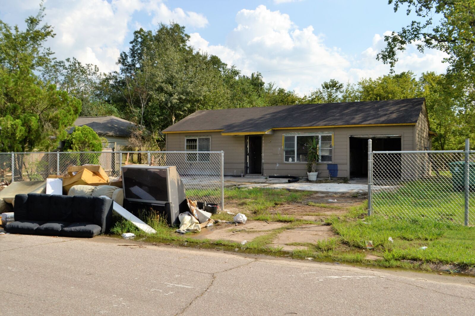 Nikon D3100 sample photo. Hurricane harvey, texas, home photography