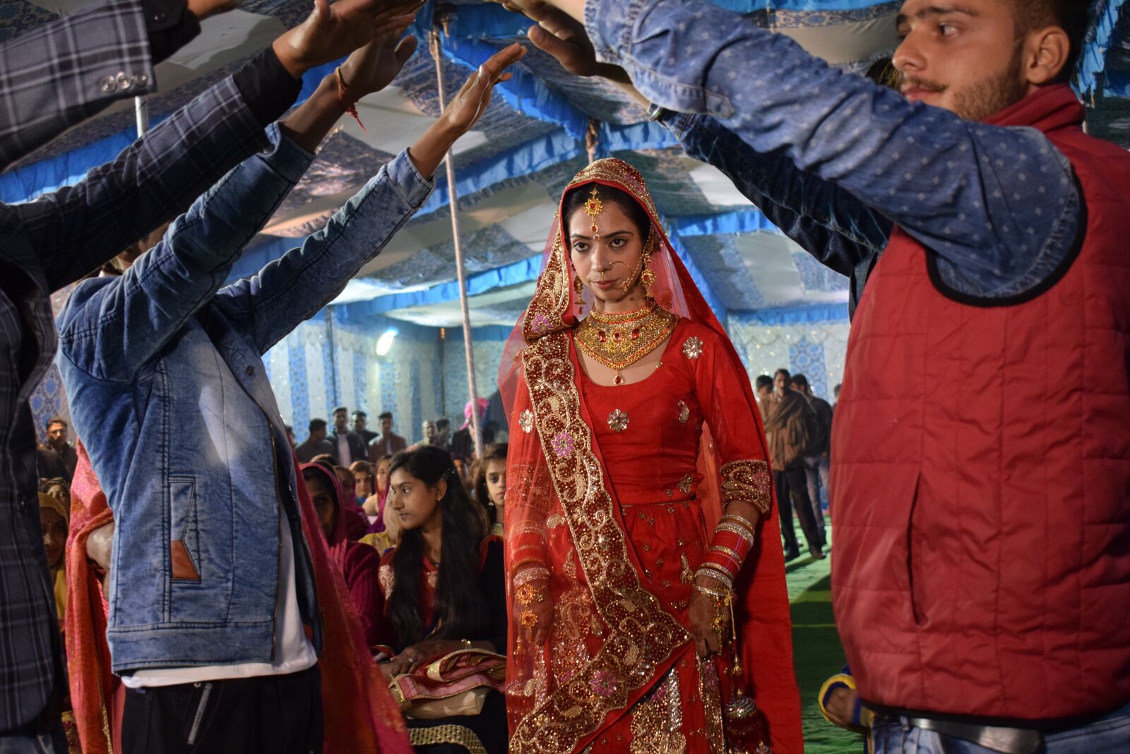 Nikon D3300 sample photo. Bride, india, wedding photography