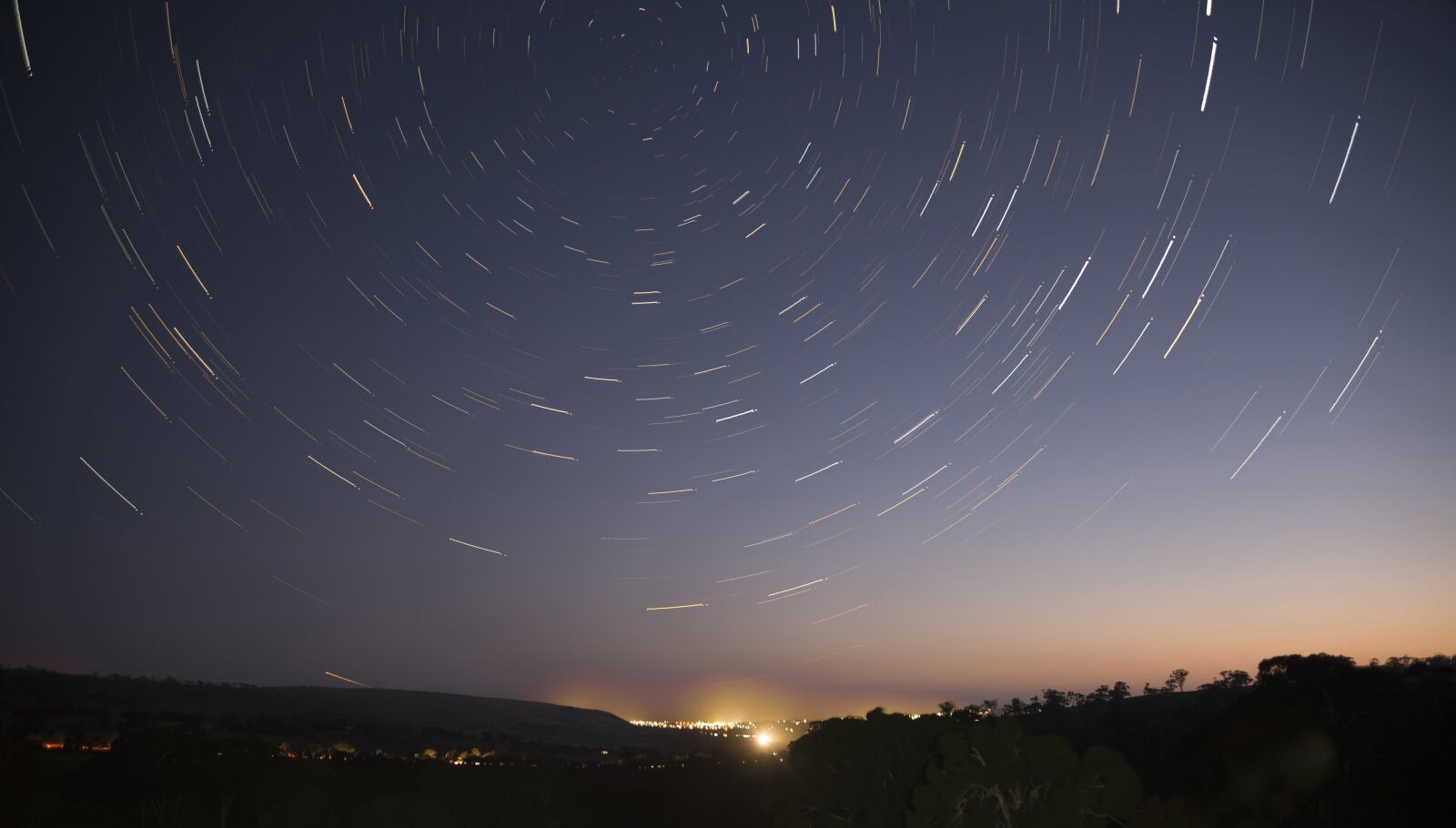 Nikon D610 sample photo. Stars, night, trail photography