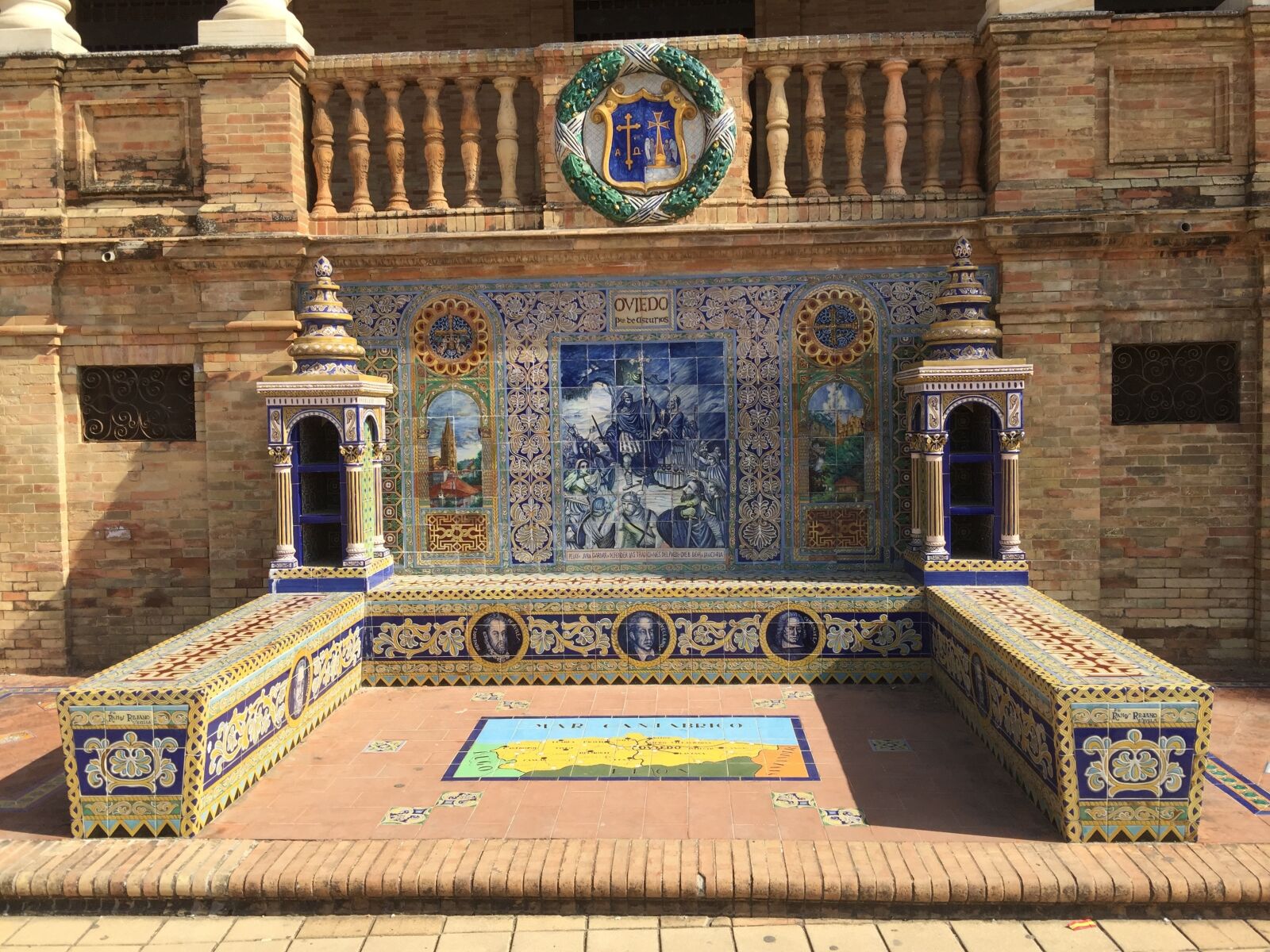 iPhone 6 Plus back camera 4.15mm f/2.2 sample photo. Seville, plaza de espa photography