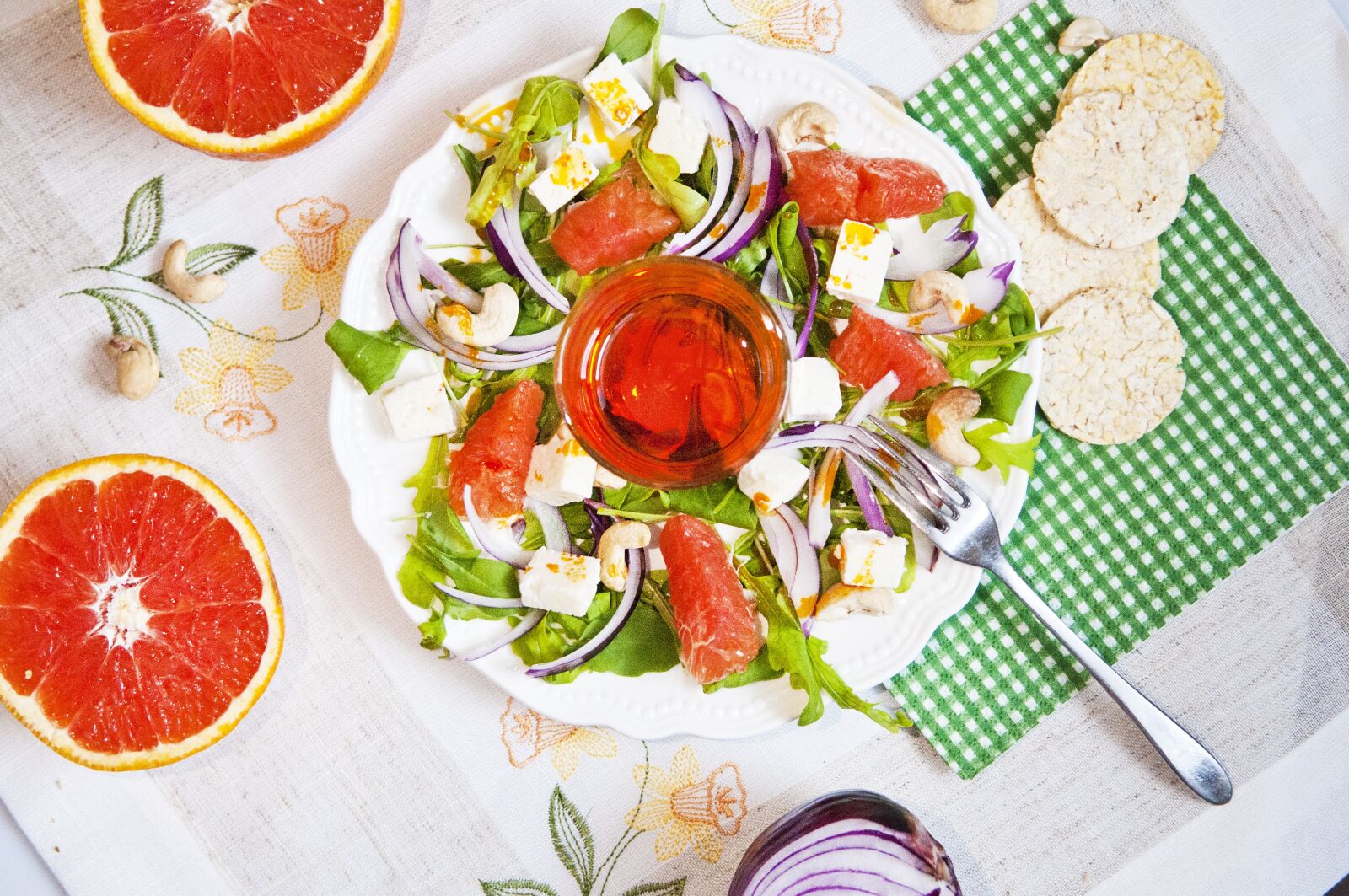 Nikon D300 sample photo. Salad, orange, pp photography