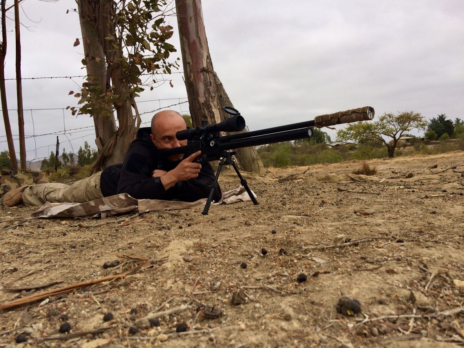 Apple iPhone 5s sample photo. Airguns, shooting, tactical photography