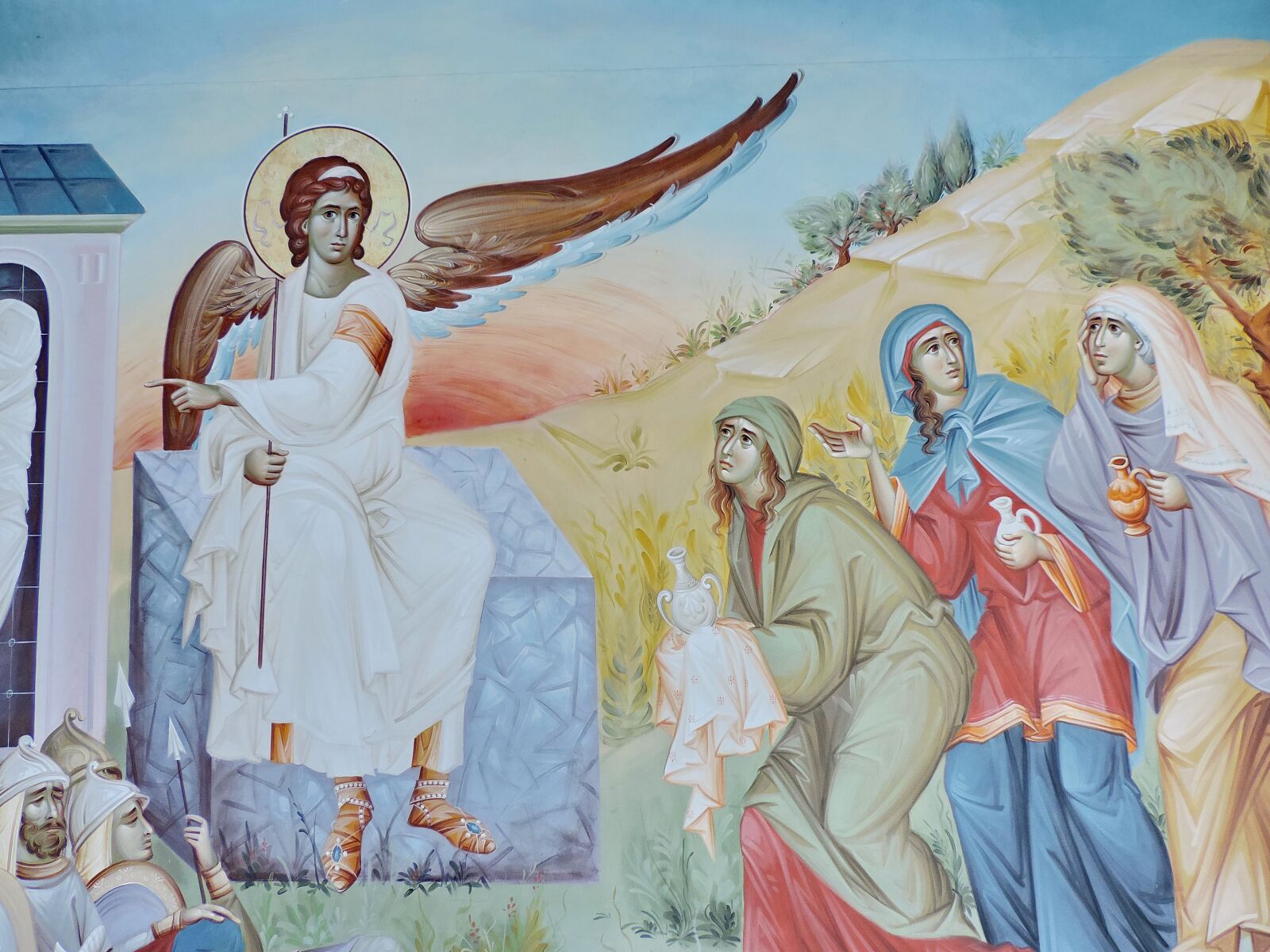 Nikon Coolpix P520 sample photo. Angel, byzantine, christianity, icon photography