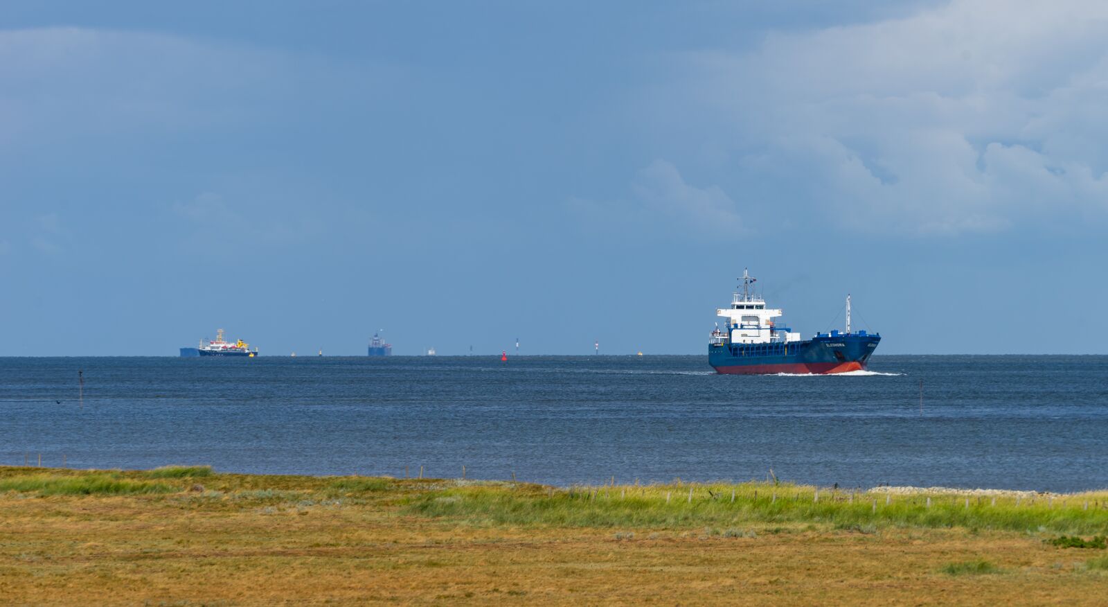 Sony a7 II sample photo. Ship, tanker, north sea photography