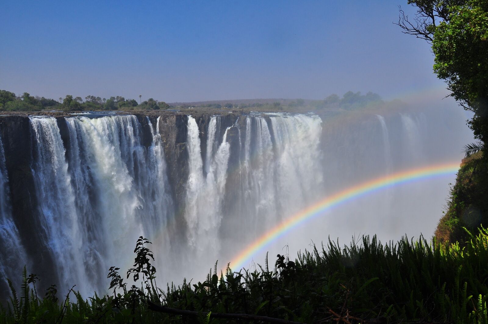 Nikon D90 sample photo. Rainbow, waterfall, water photography