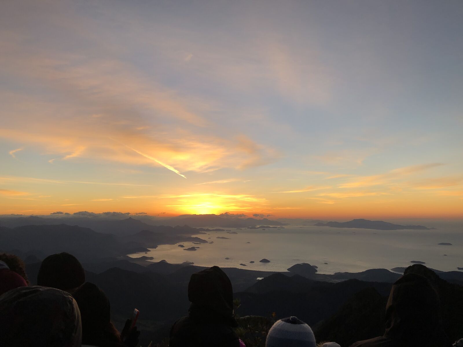 Apple iPhone 8 sample photo. Dawn, mountain, sky photography
