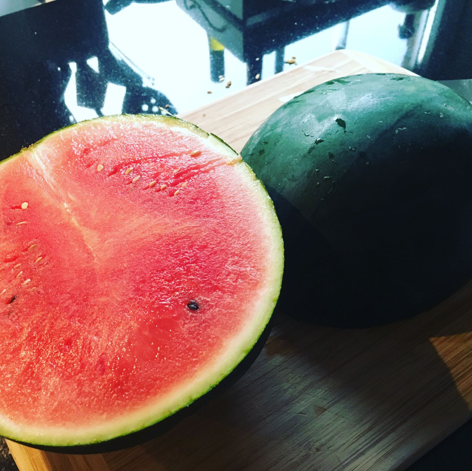iPhone 6s back camera 4.15mm f/2.2 sample photo. Melon, fruit, watermelon photography