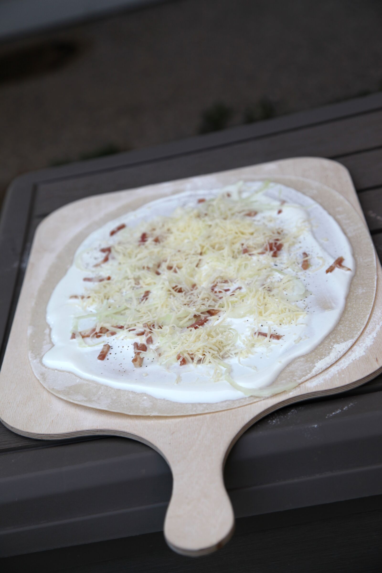 Canon EOS 5D Mark II sample photo. Tarte flamb e, alsace photography