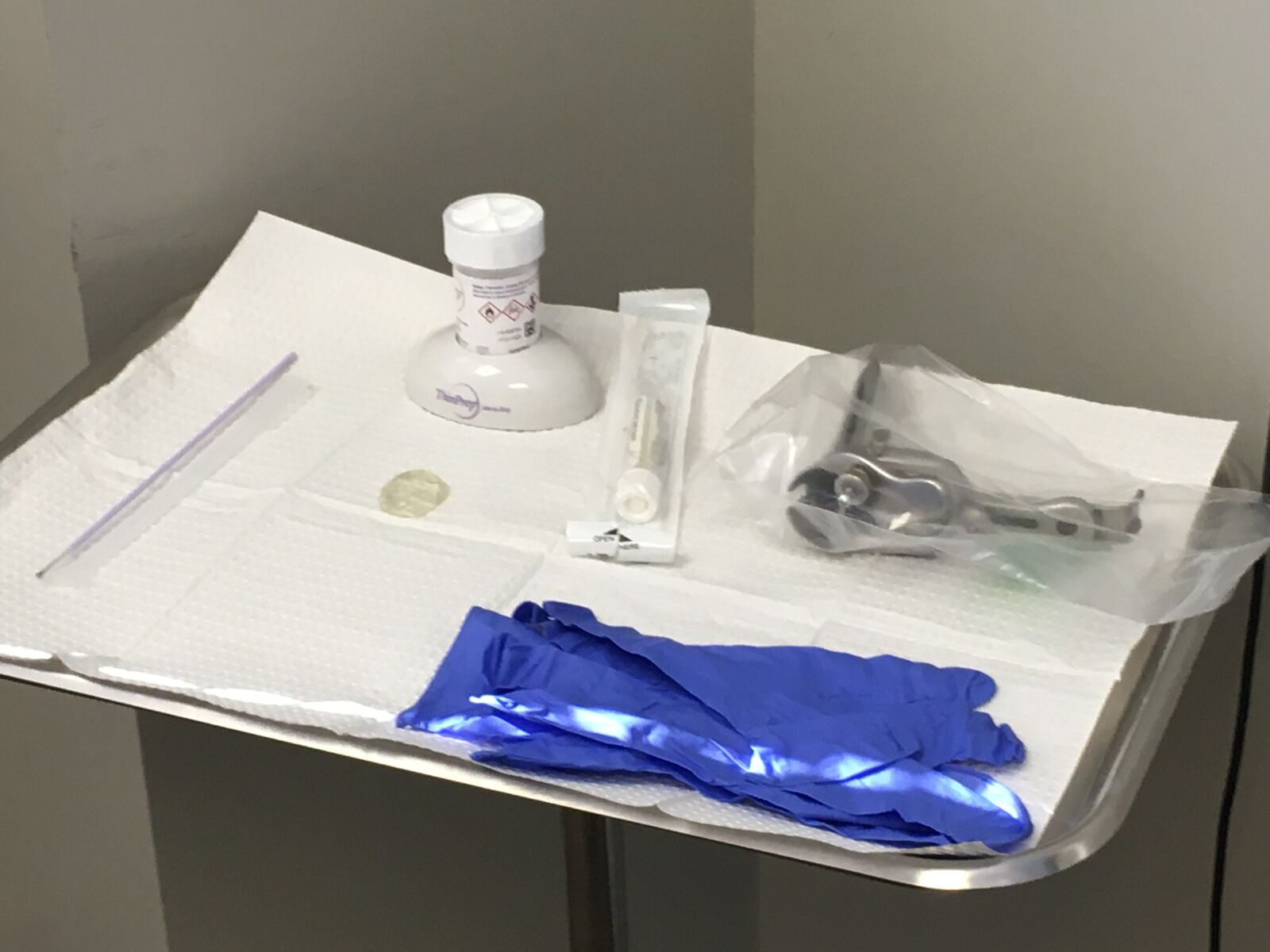 Apple iPhone 6s sample photo. Pap smear, female exam photography