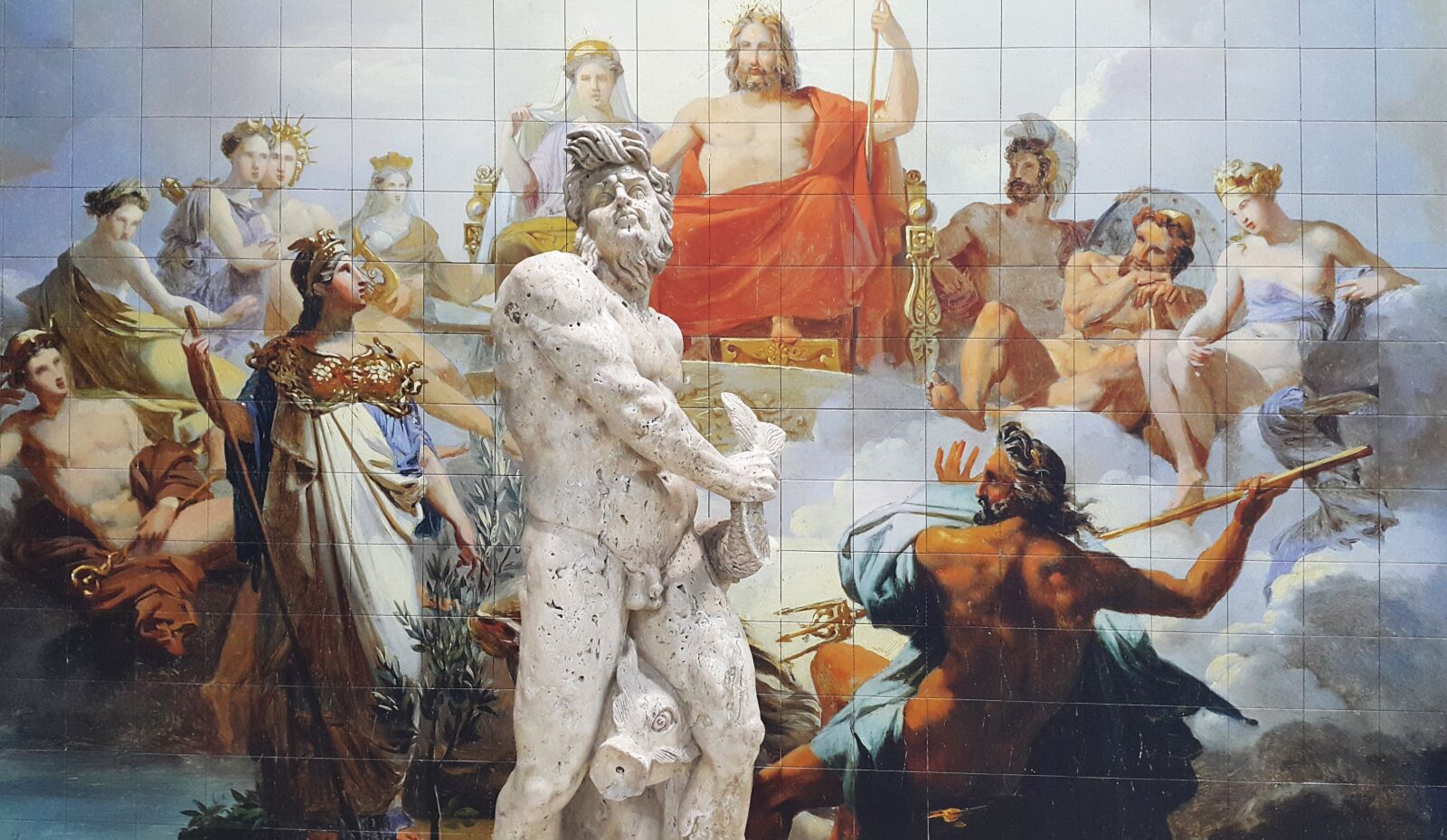 Samsung Galaxy Note4 sample photo. Greece, statue, greek mythology photography