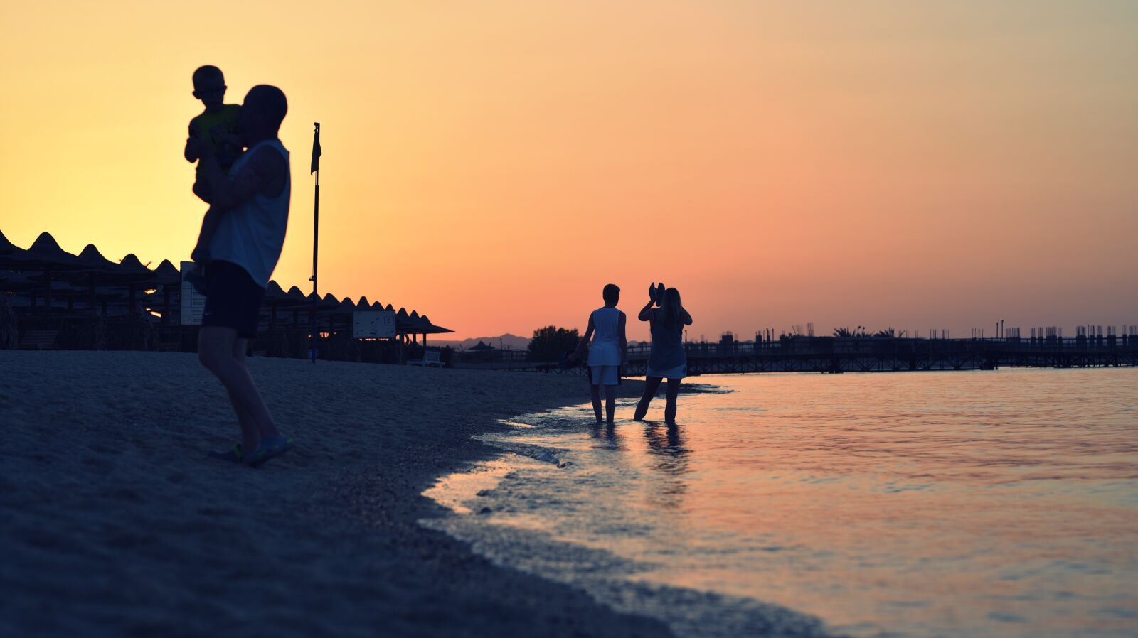 Nikon D750 sample photo. Beach, sunset, sunset beach photography
