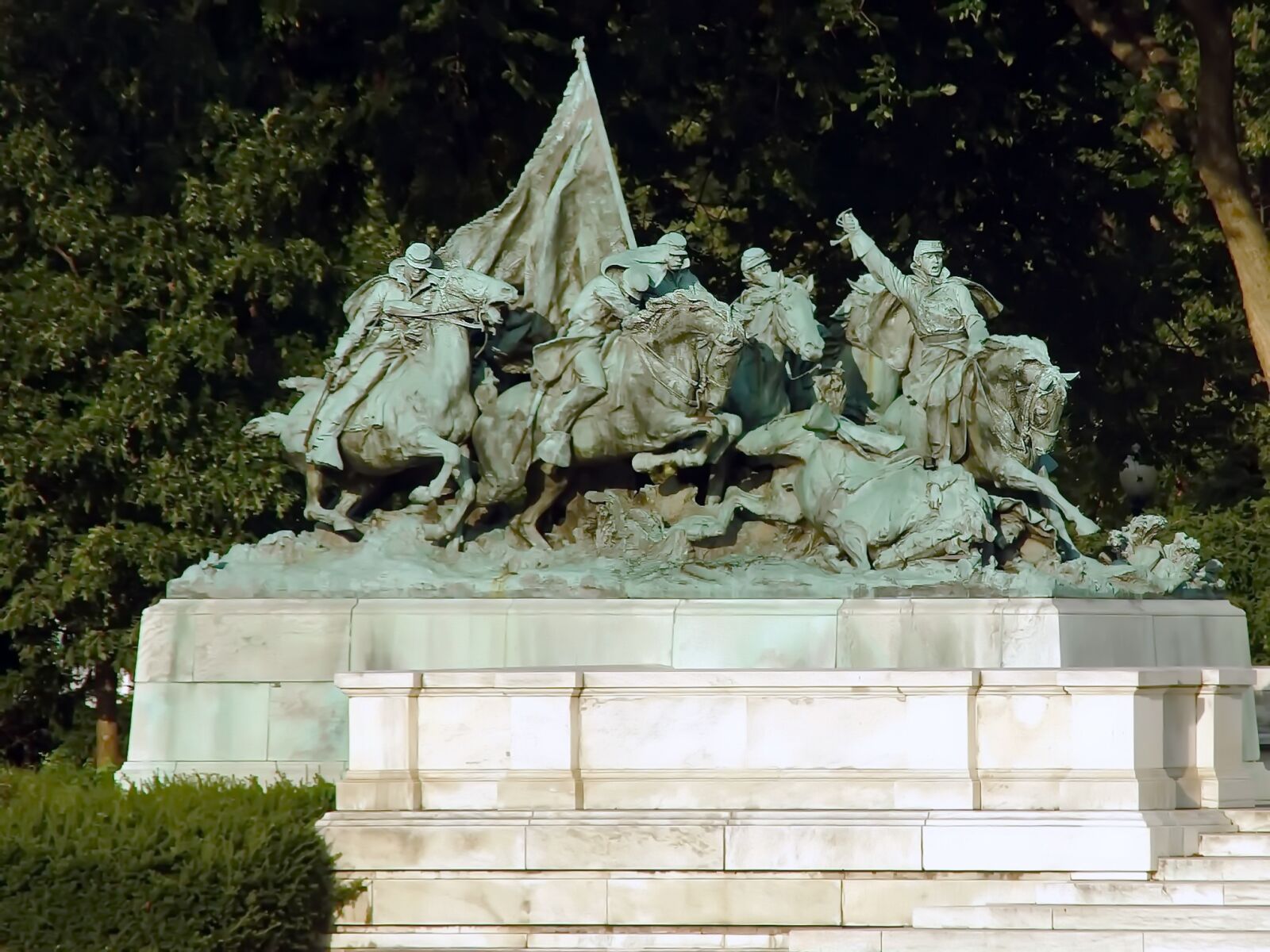 Pentax K200D sample photo. Usa, washington, statue photography