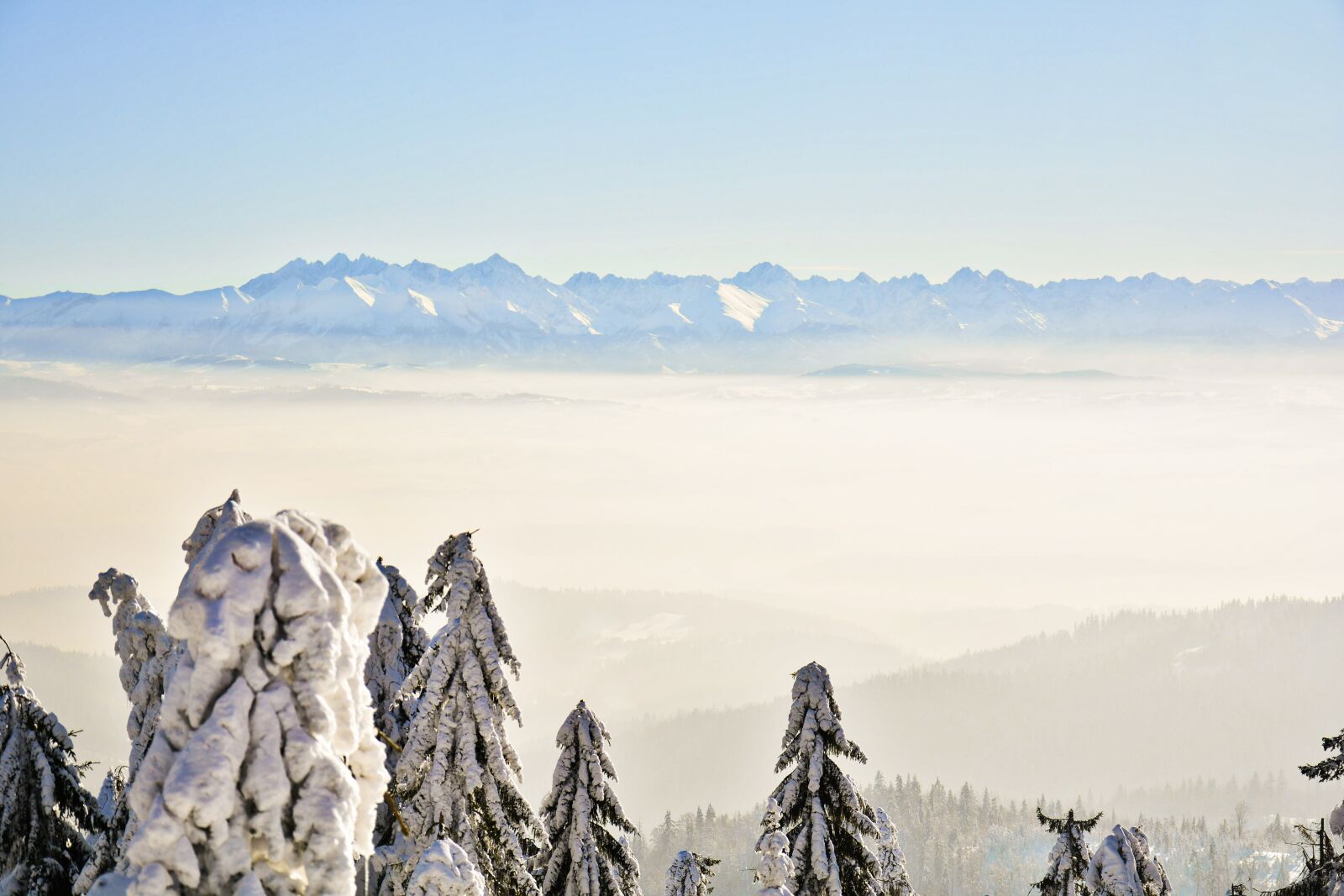 Nikon D7100 sample photo. Winter, snow, mountains photography