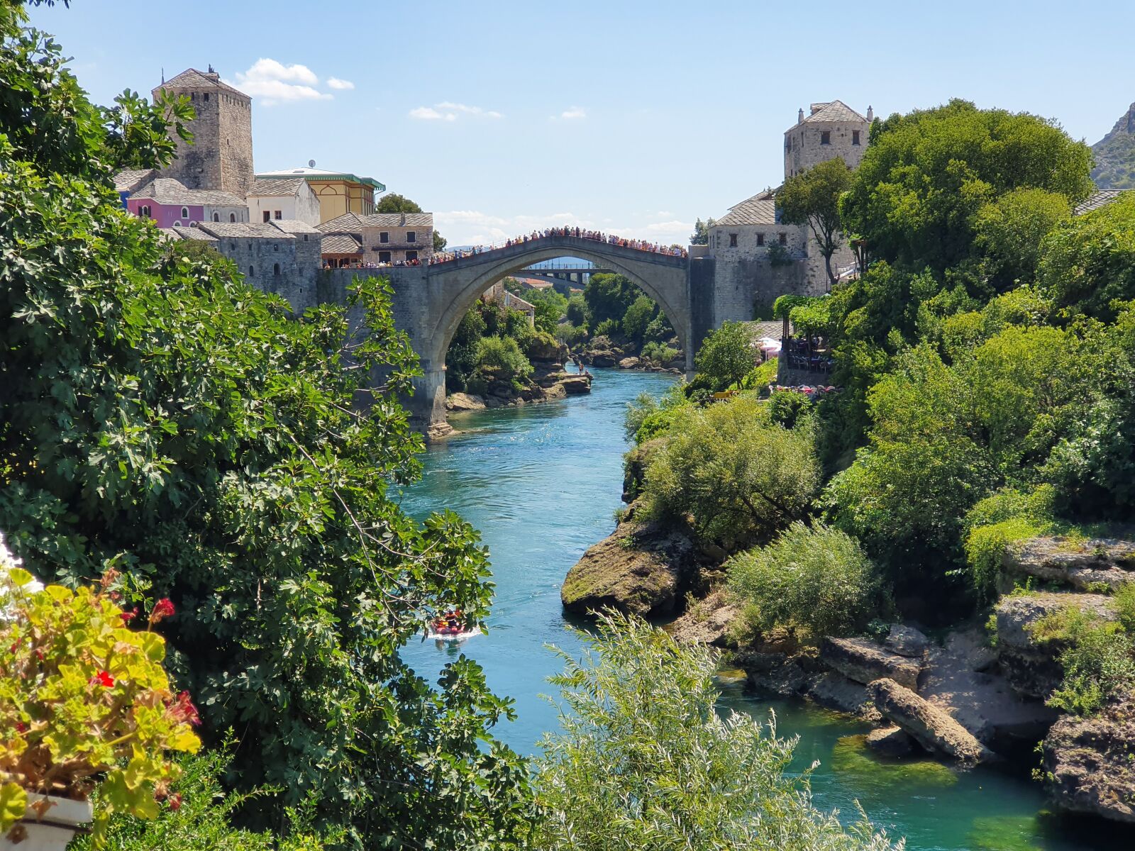 Samsung Galaxy S10 sample photo. Mostar, bosnia, old bridge photography