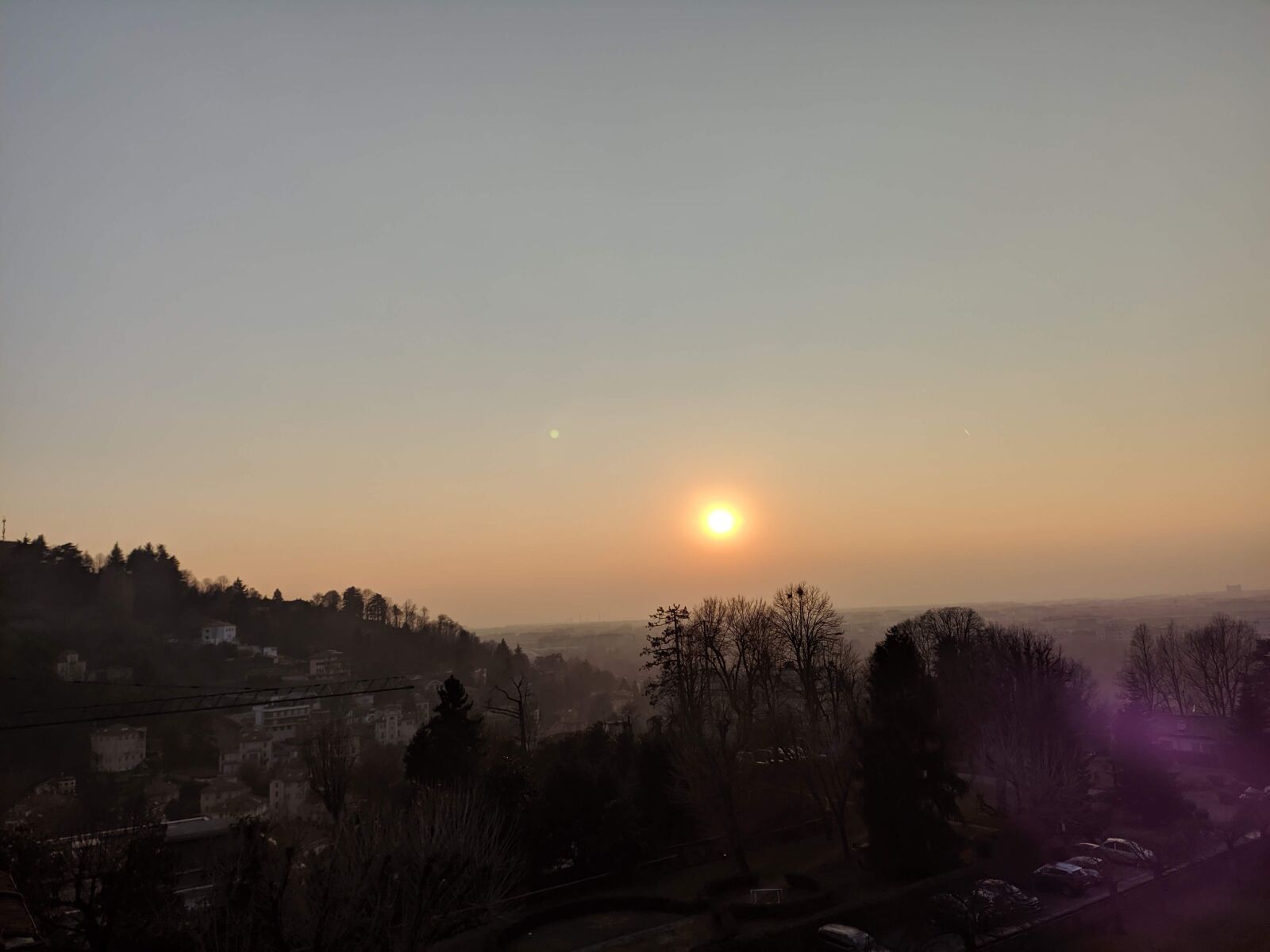 Xiaomi MI CC 9 sample photo. Sunset, torino, piemonte photography