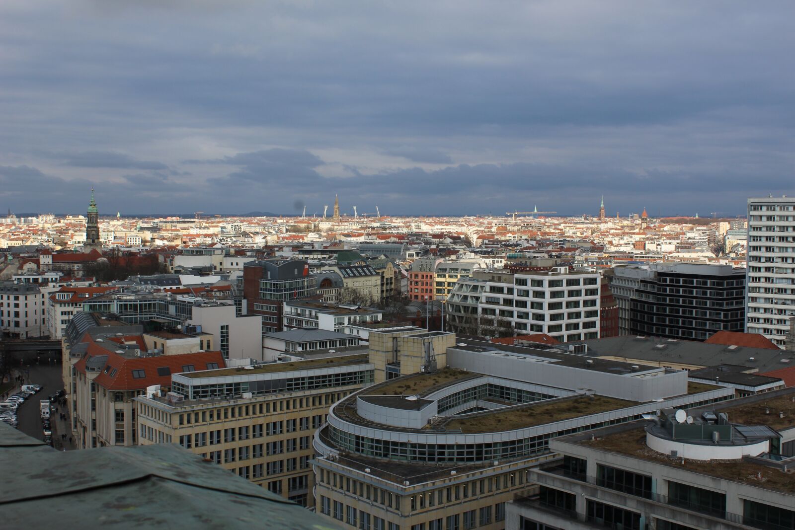Canon EOS 1200D (EOS Rebel T5 / EOS Kiss X70 / EOS Hi) sample photo. Berlin, aerial, city photography