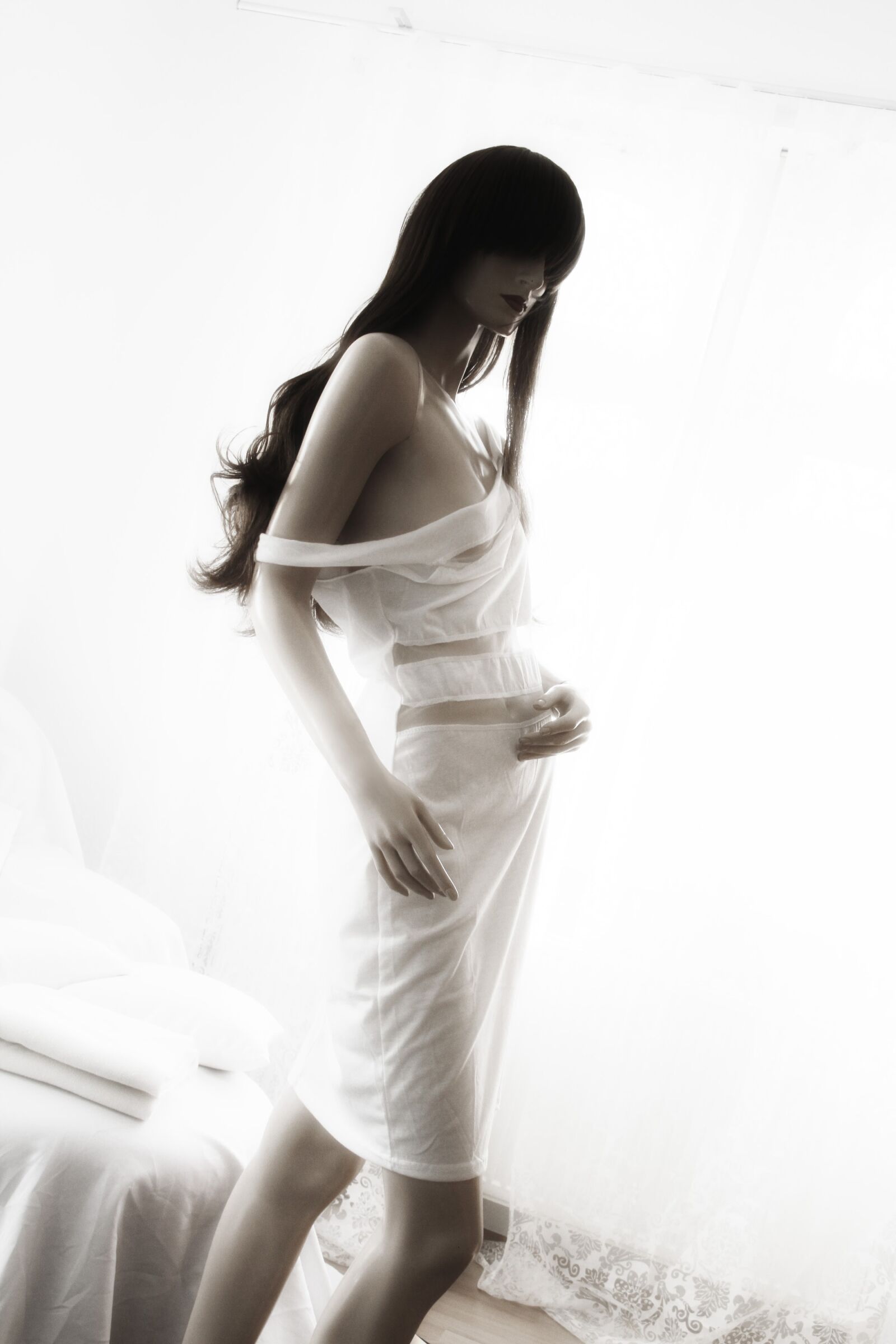 Canon EOS 7D sample photo. Display dummy, doll, woman photography