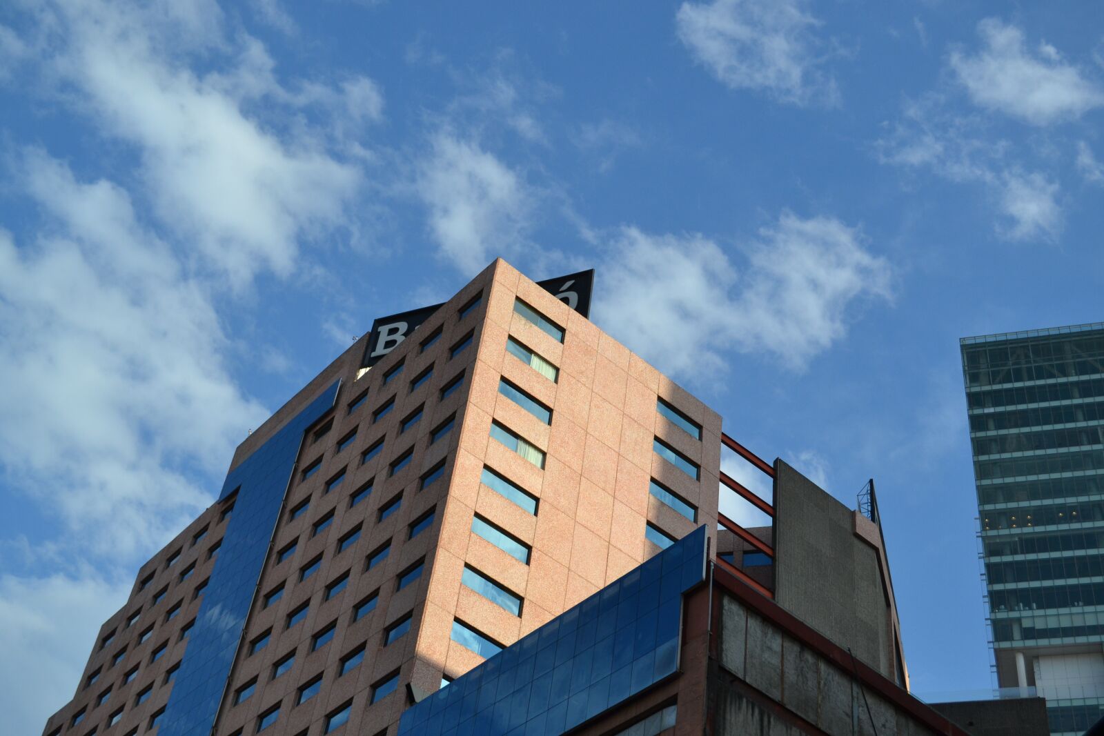 Nikon D3100 sample photo. Tall buildings, mexico city photography