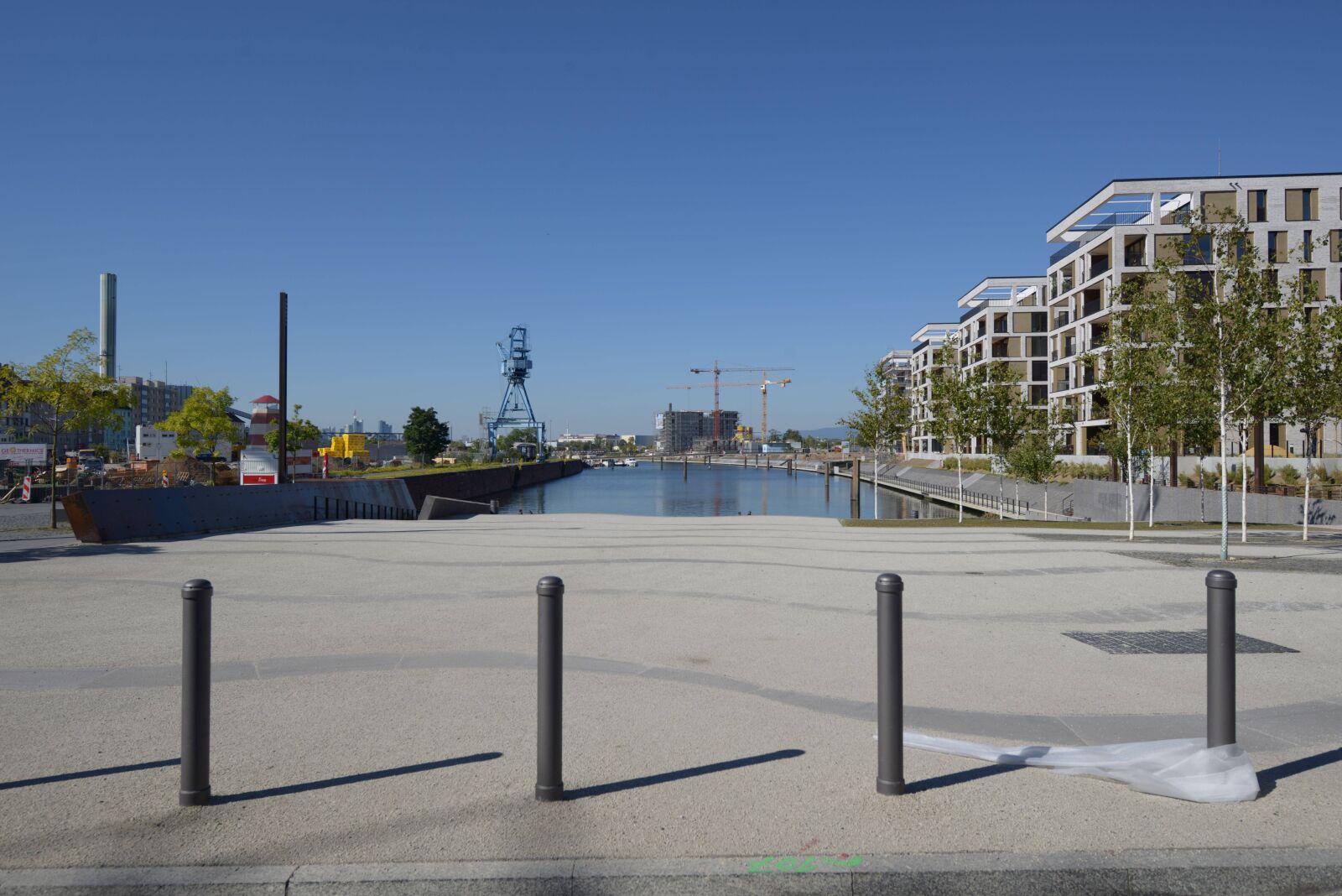 Nikon D800 sample photo. Offenbach, port, main photography