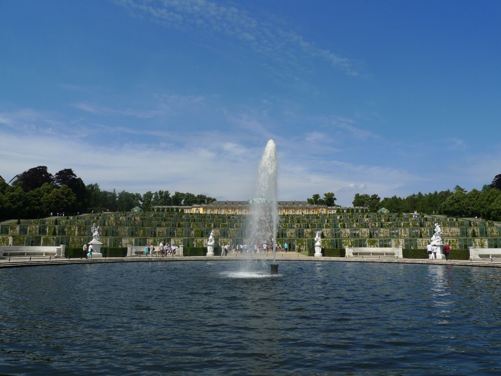 Panasonic Lumix DMC-LX3 sample photo. Sanssouci, potsdam, park photography