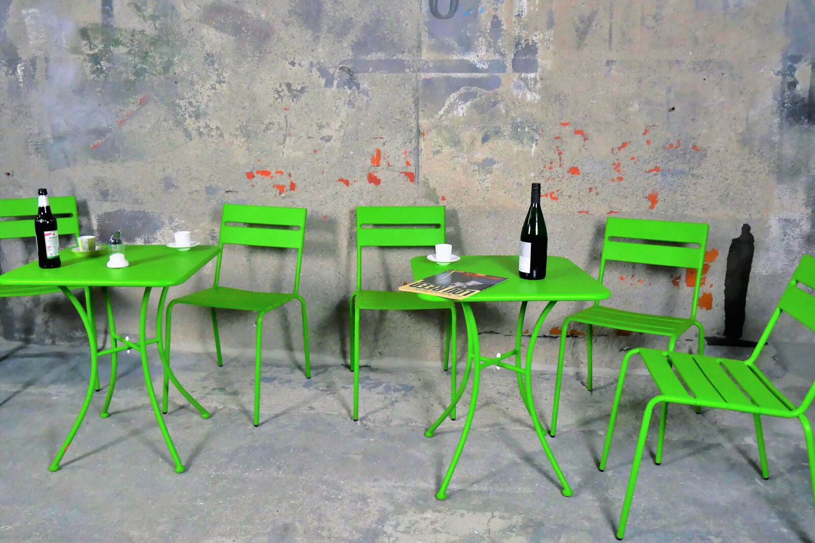 Panasonic DMC-TZ101 sample photo. Table, chairs, chair photography