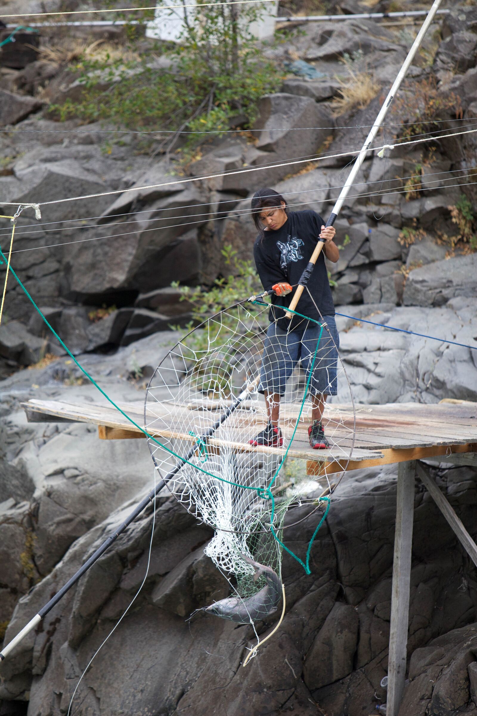 Canon EOS 5D Mark II sample photo. Dip, nets, traditional, fishing photography