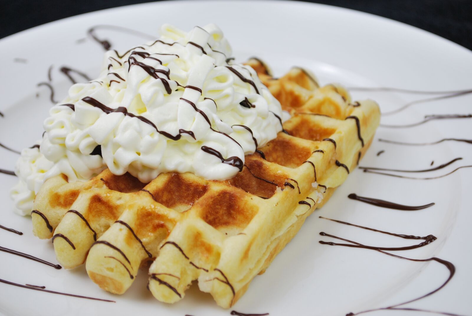 Nikon D60 sample photo. Waffles, waffle, waffle plate photography