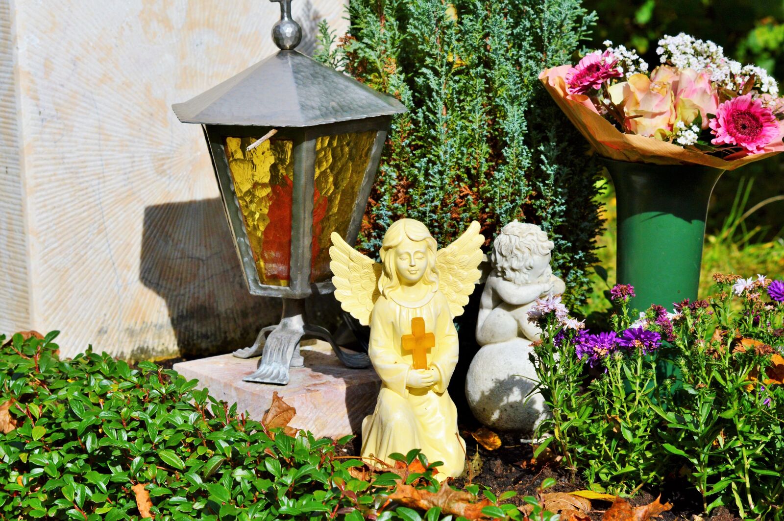Nikon D3200 sample photo. Angel, sculpture, statue photography