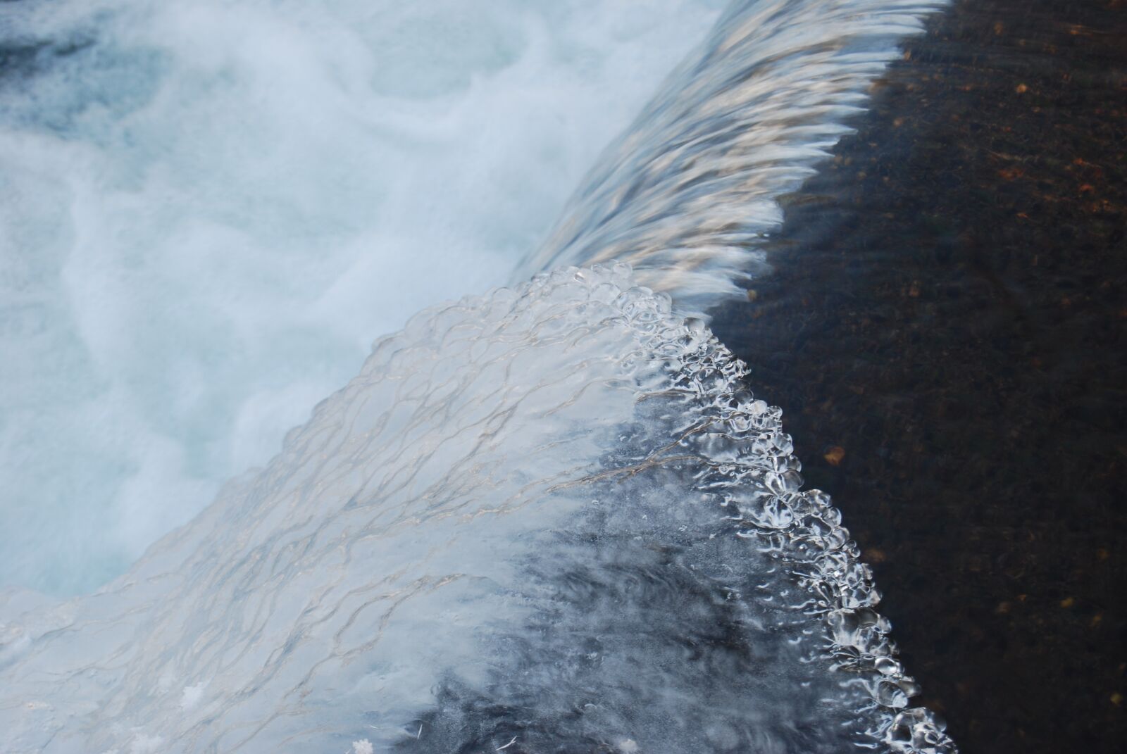 Nikon D40X sample photo. Ice, river, frozen river photography
