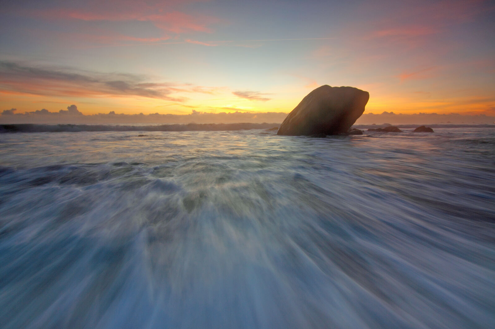 Canon EOS 50D sample photo. Sea, dawn, nature, sky photography