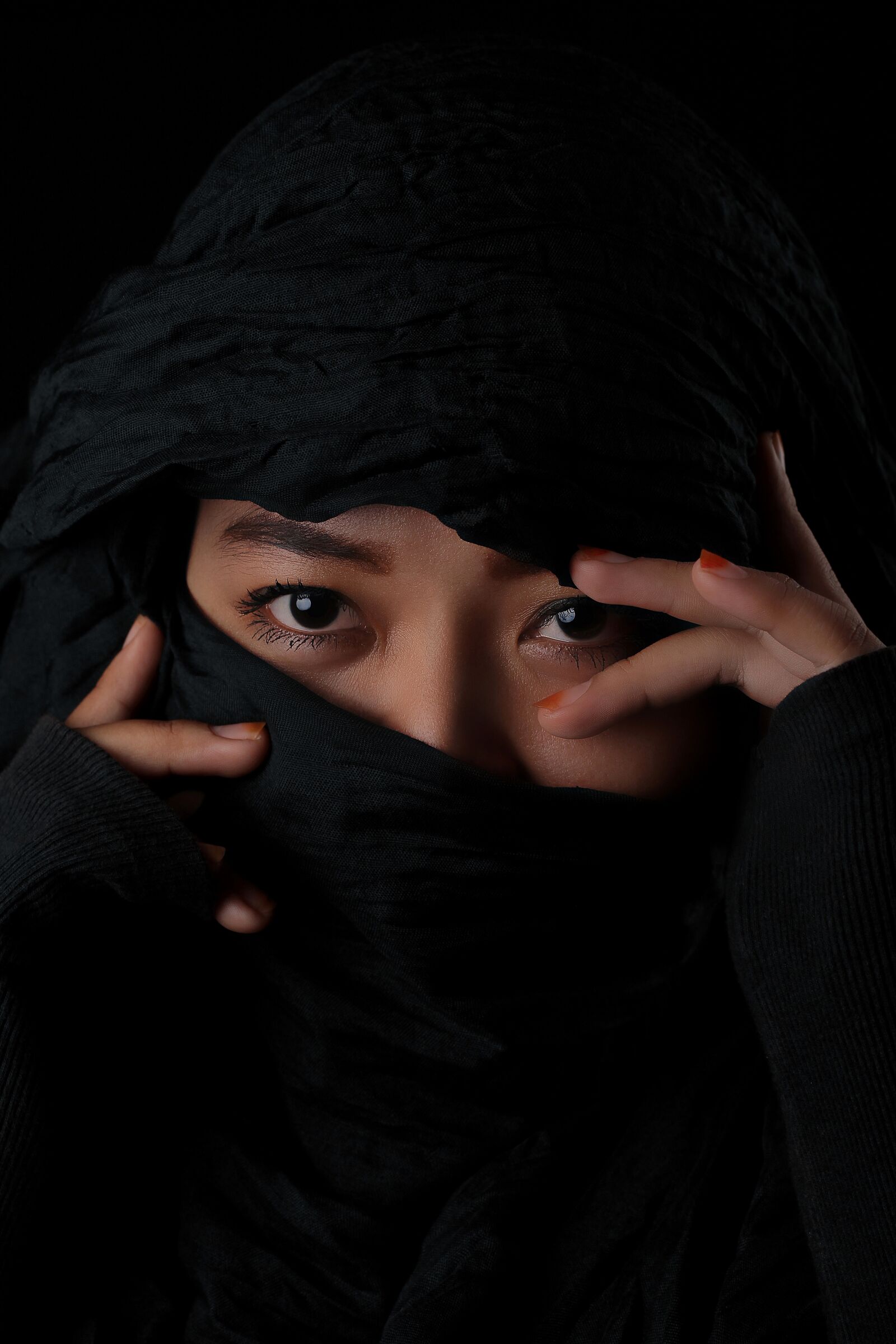 Canon EOS 7D sample photo. People, eye, black photography