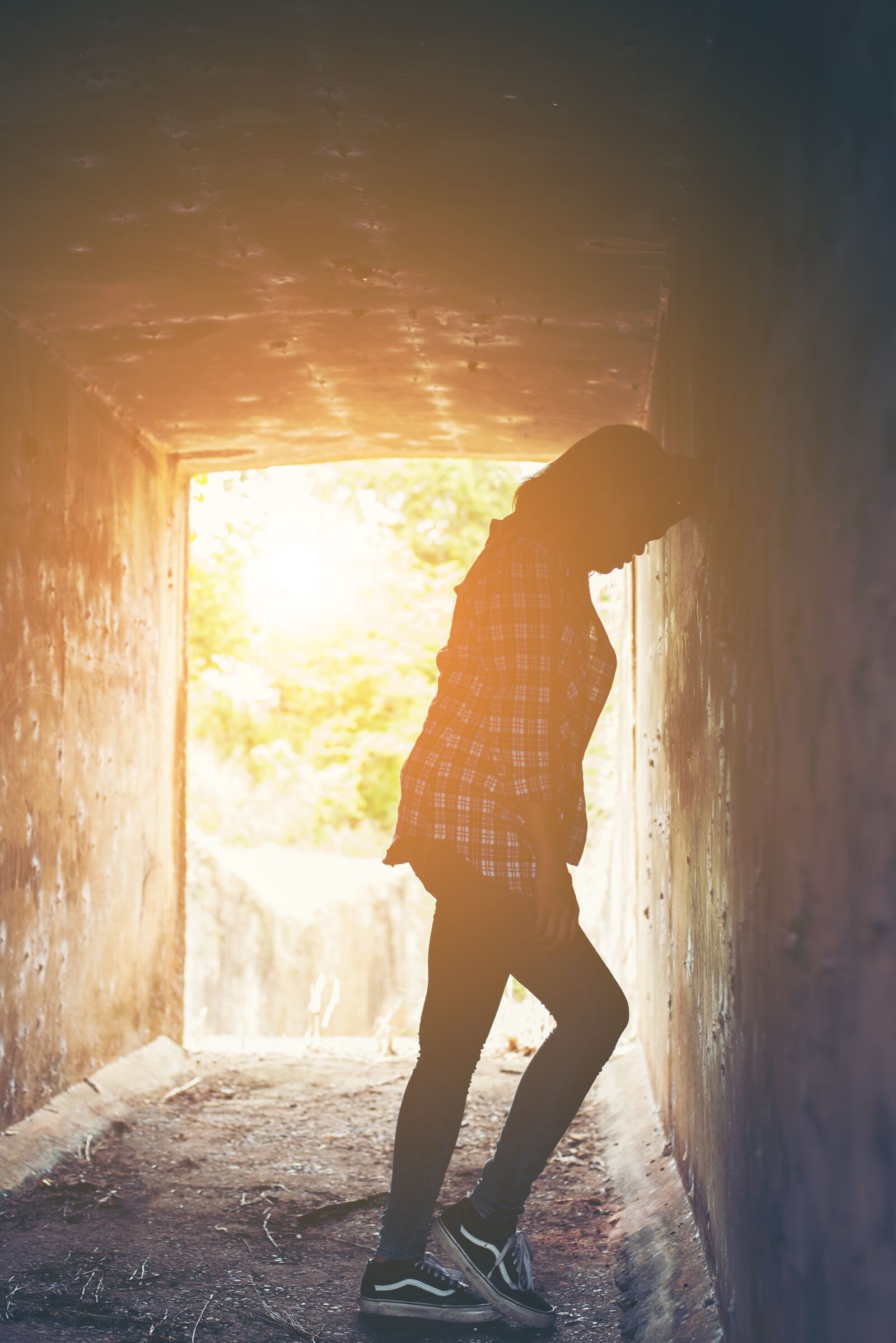 Nikon D800 sample photo. Think, sad, women photography
