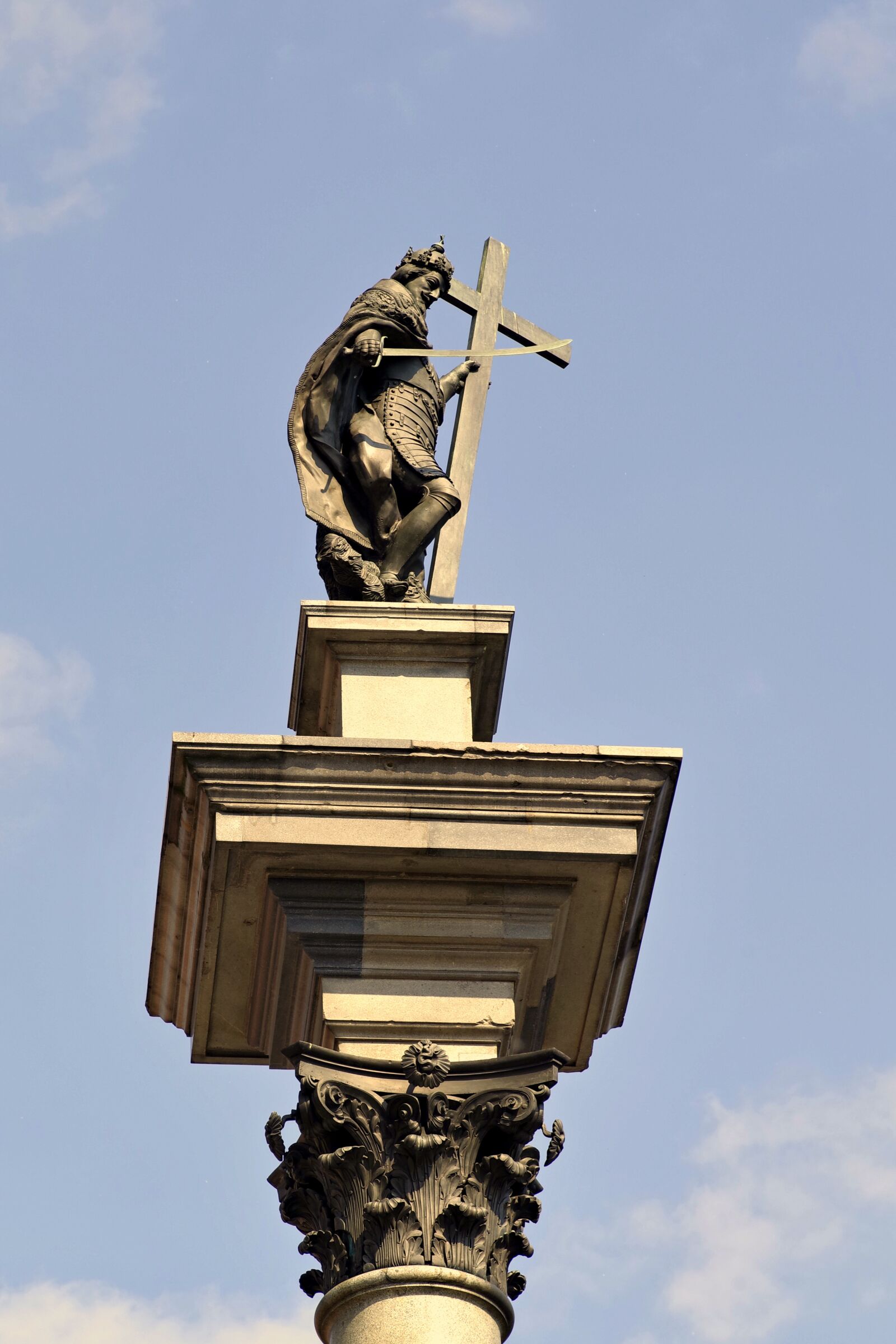 Pentax K-S2 sample photo. Sigismund's column, warsaw, poland photography