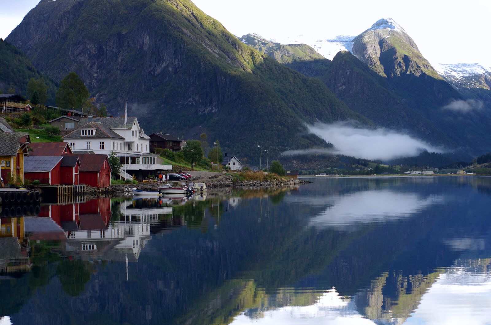 Pentax K-5 sample photo. Fjord, reflection, water photography