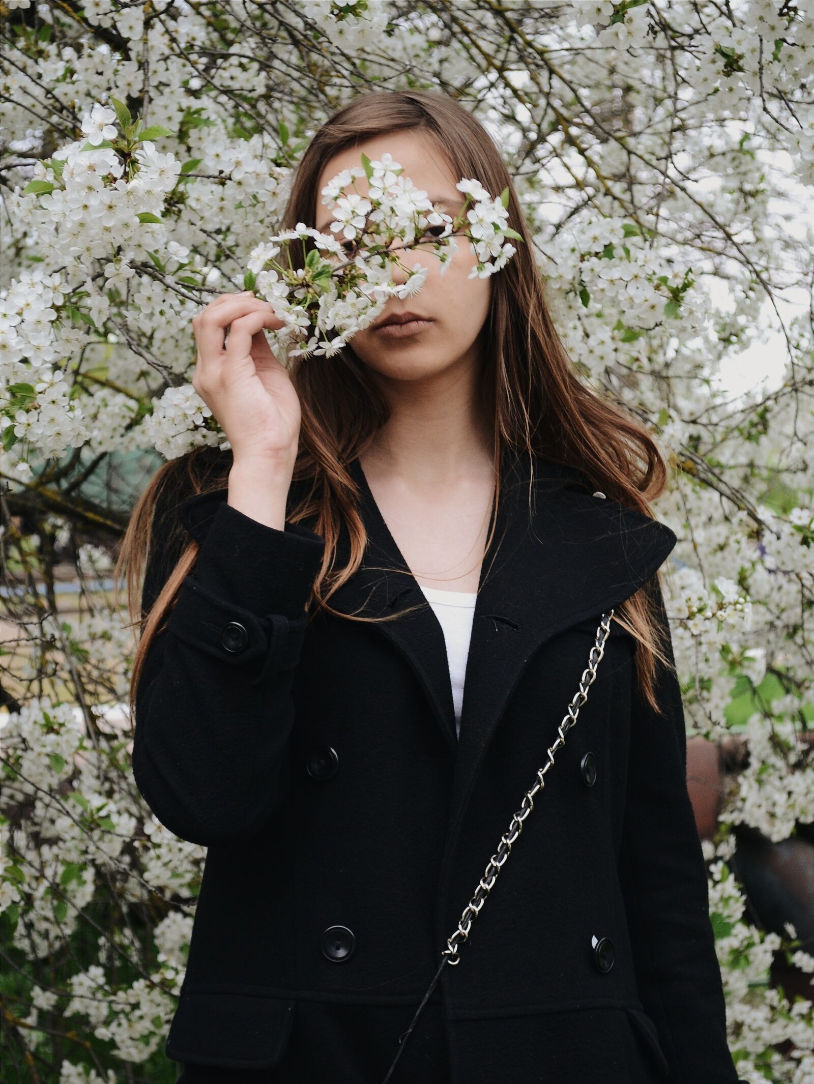Nikon D3100 sample photo. Flora, girl, nature photography