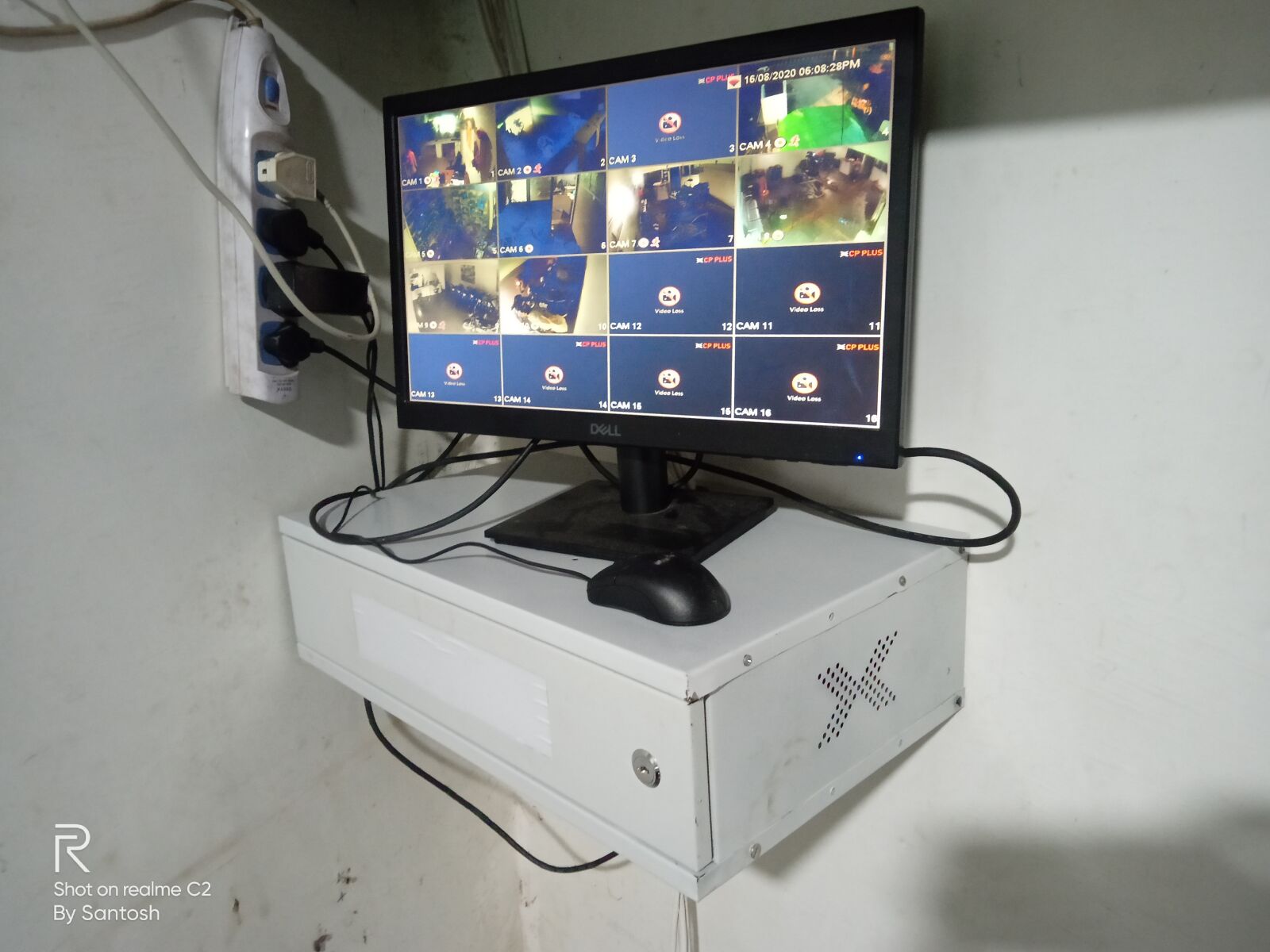 Realme C2 sample photo. Cctv camera monitor, camera photography