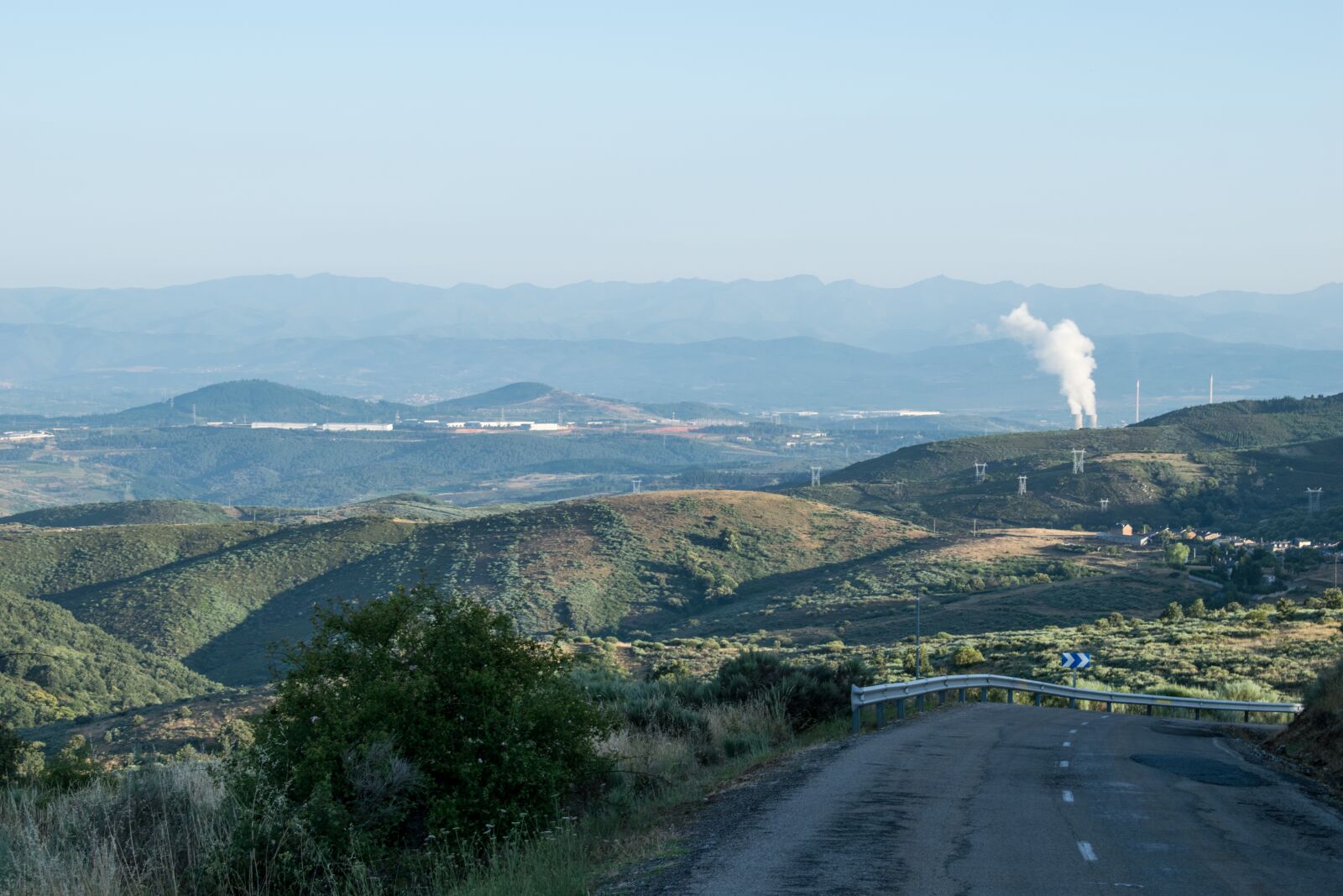 Nikon D3300 sample photo. Spain, santiago path, road photography