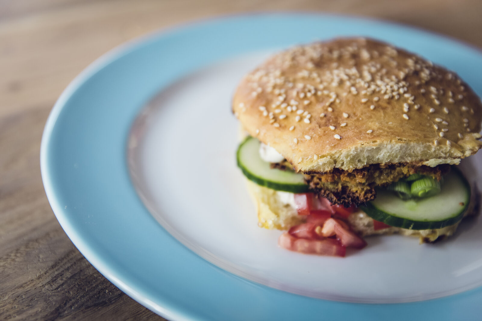 Canon EF 24-70mm F2.8L II USM sample photo. Bread, food, plate, sandwich photography