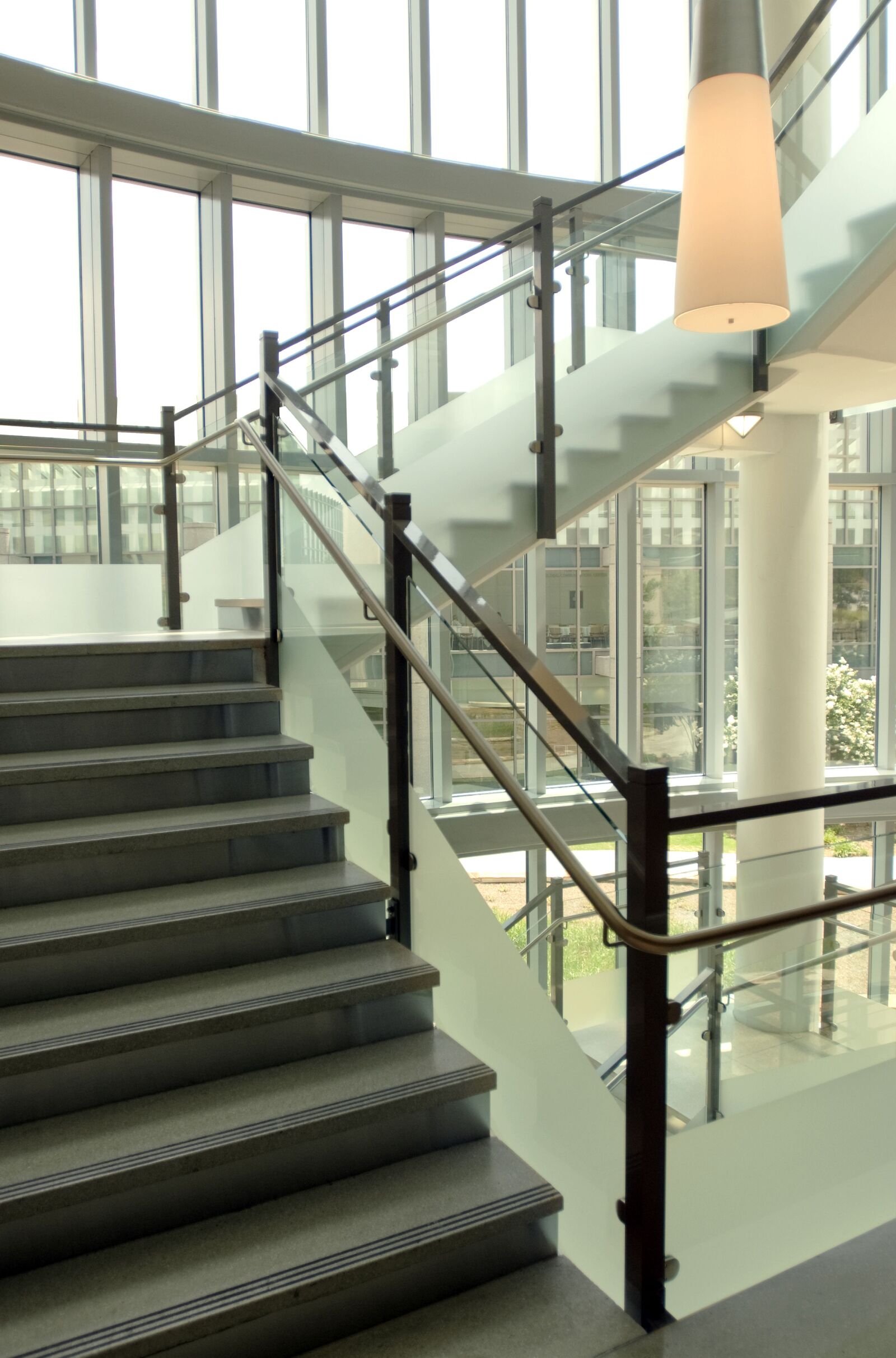Nikon D300 sample photo. Stairwell, constructed, open, architectural photography