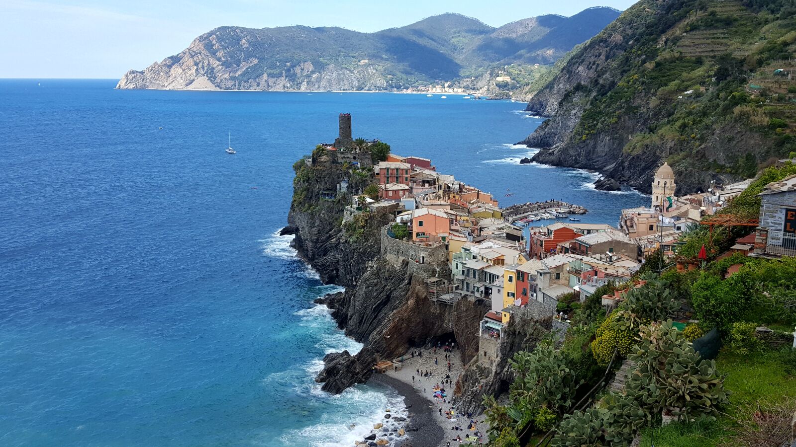 Samsung Galaxy S6 sample photo. Italy, liguria, coast photography