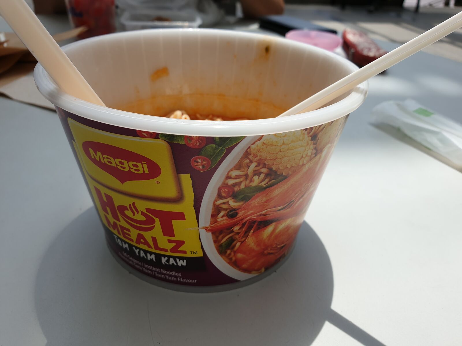 Samsung Galaxy Note9 sample photo. Noodles, instant, maggie photography