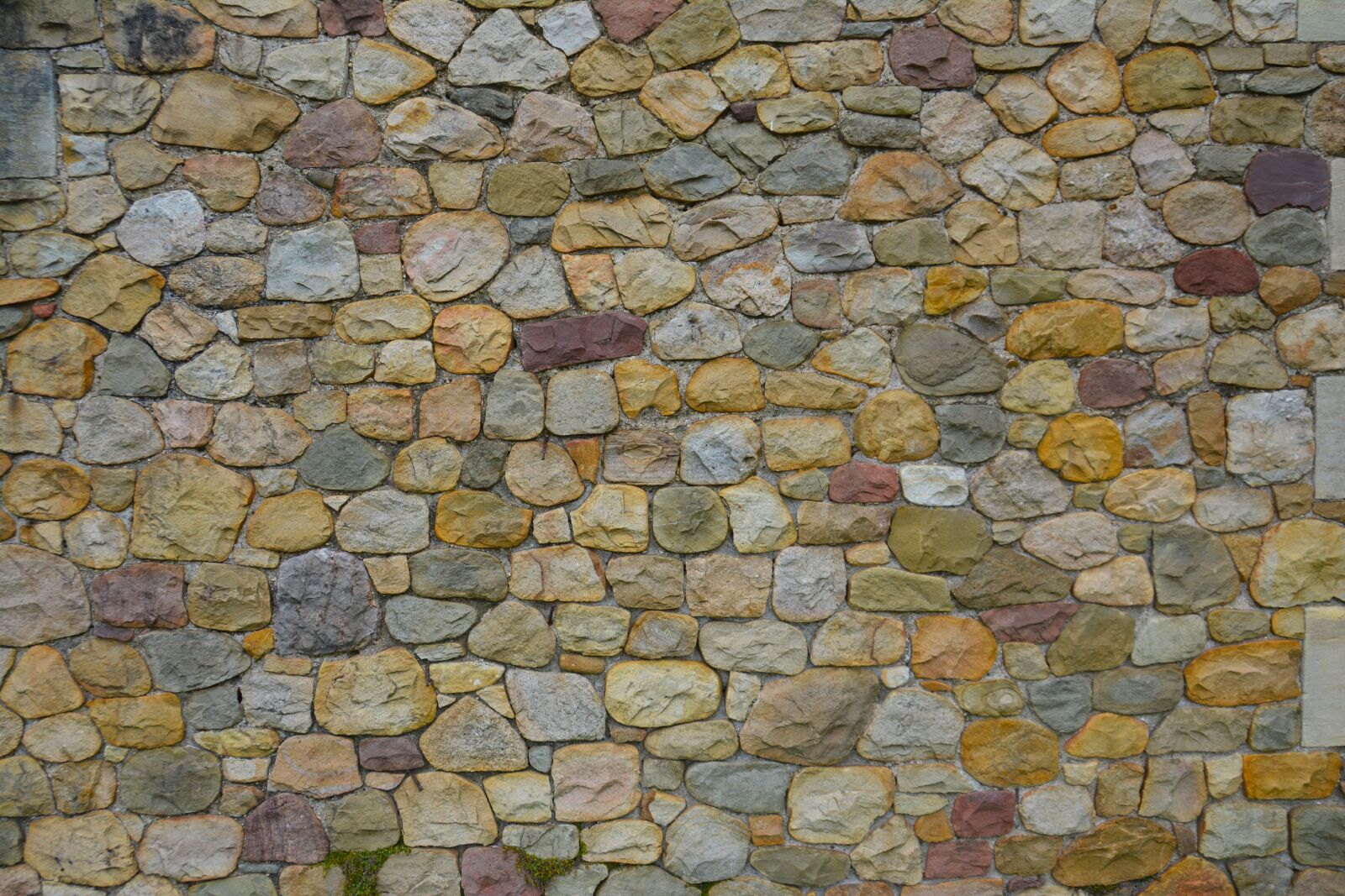 Nikon D5200 sample photo. Stone wall, cobblestone wall photography