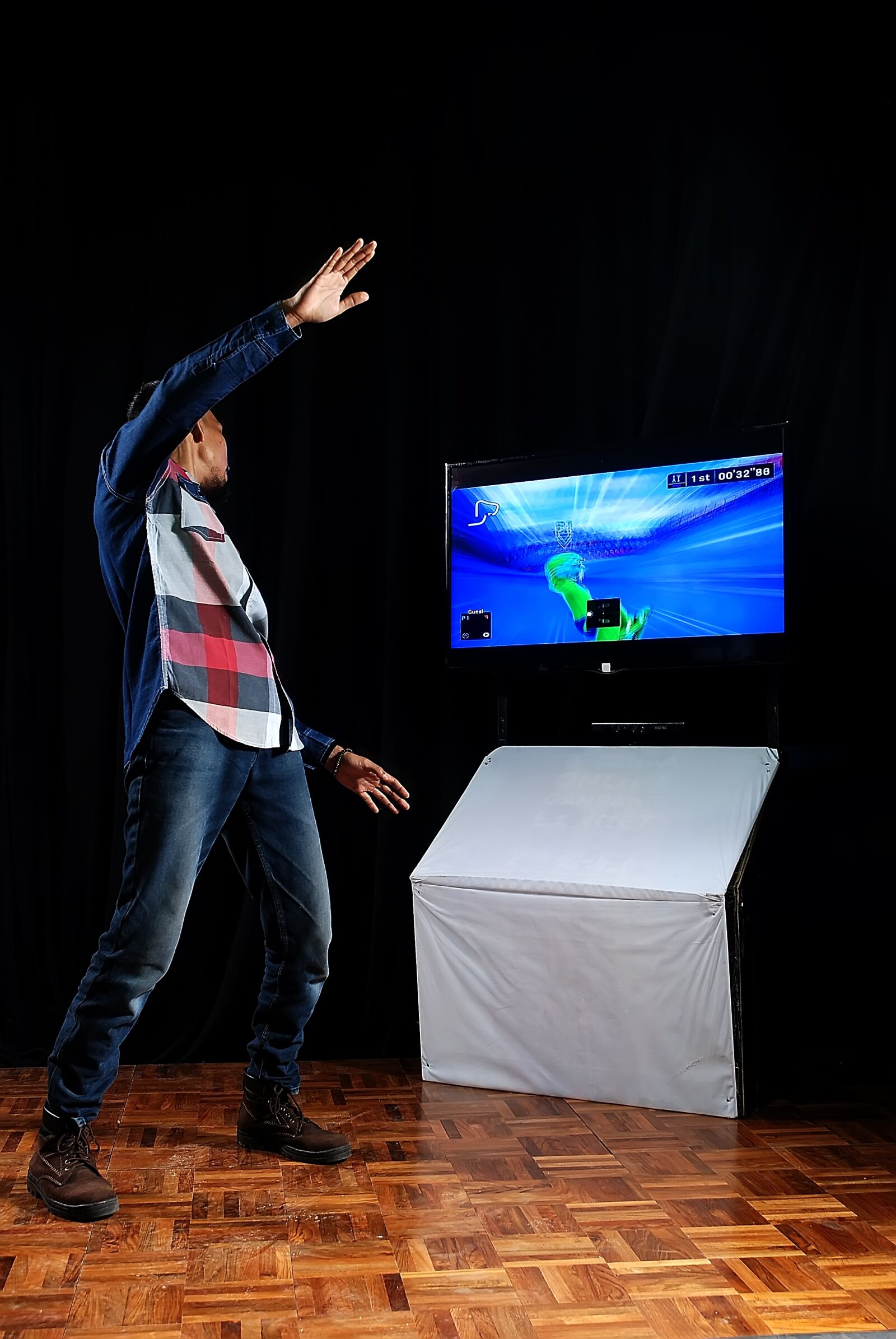 Nikon D80 sample photo. Tv, tv games, tv photography