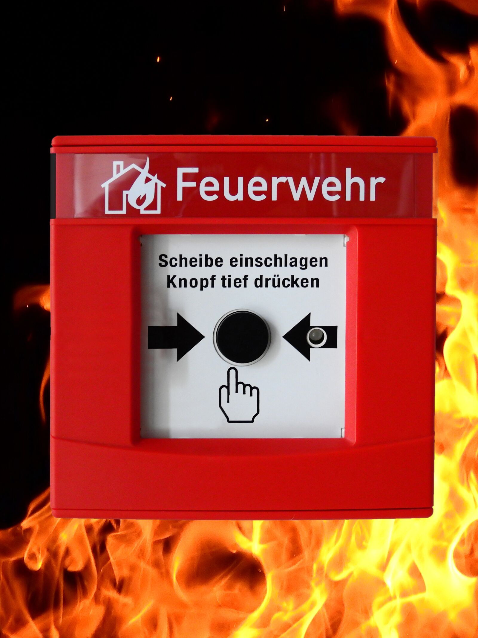Nikon Coolpix P900 sample photo. Hand detector, fire detector photography