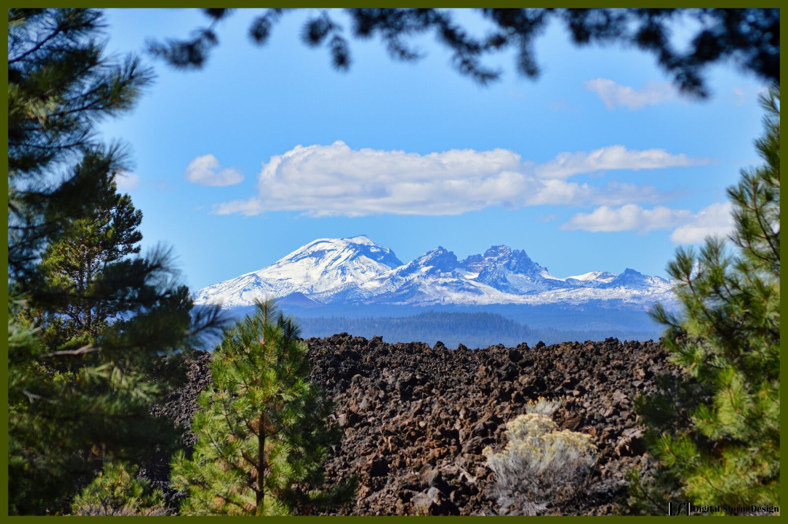 Nikon D3200 sample photo. Mountain range, 3 sister photography