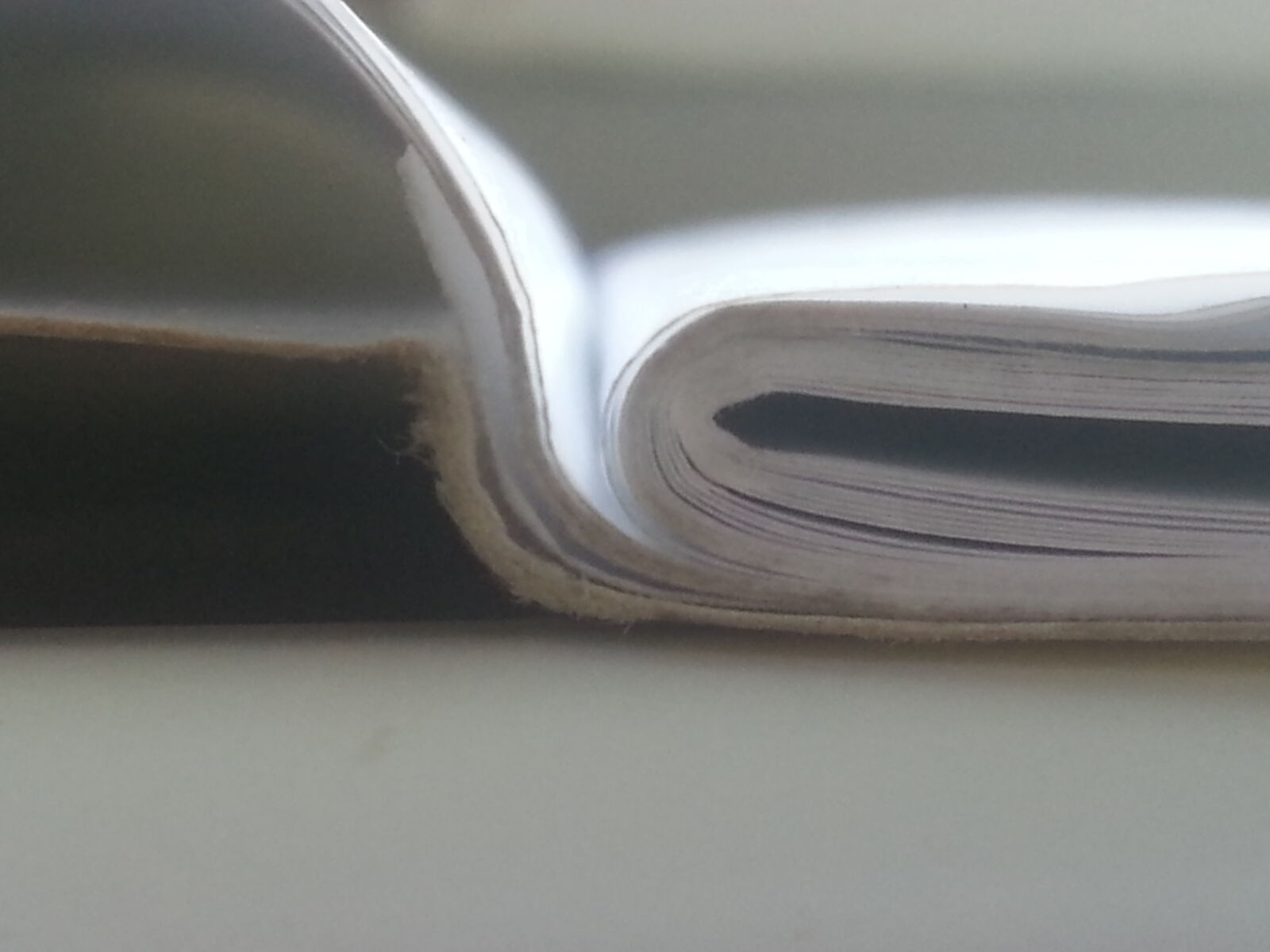 Samsung Galaxy Note2 sample photo. Notebook, paper, white photography